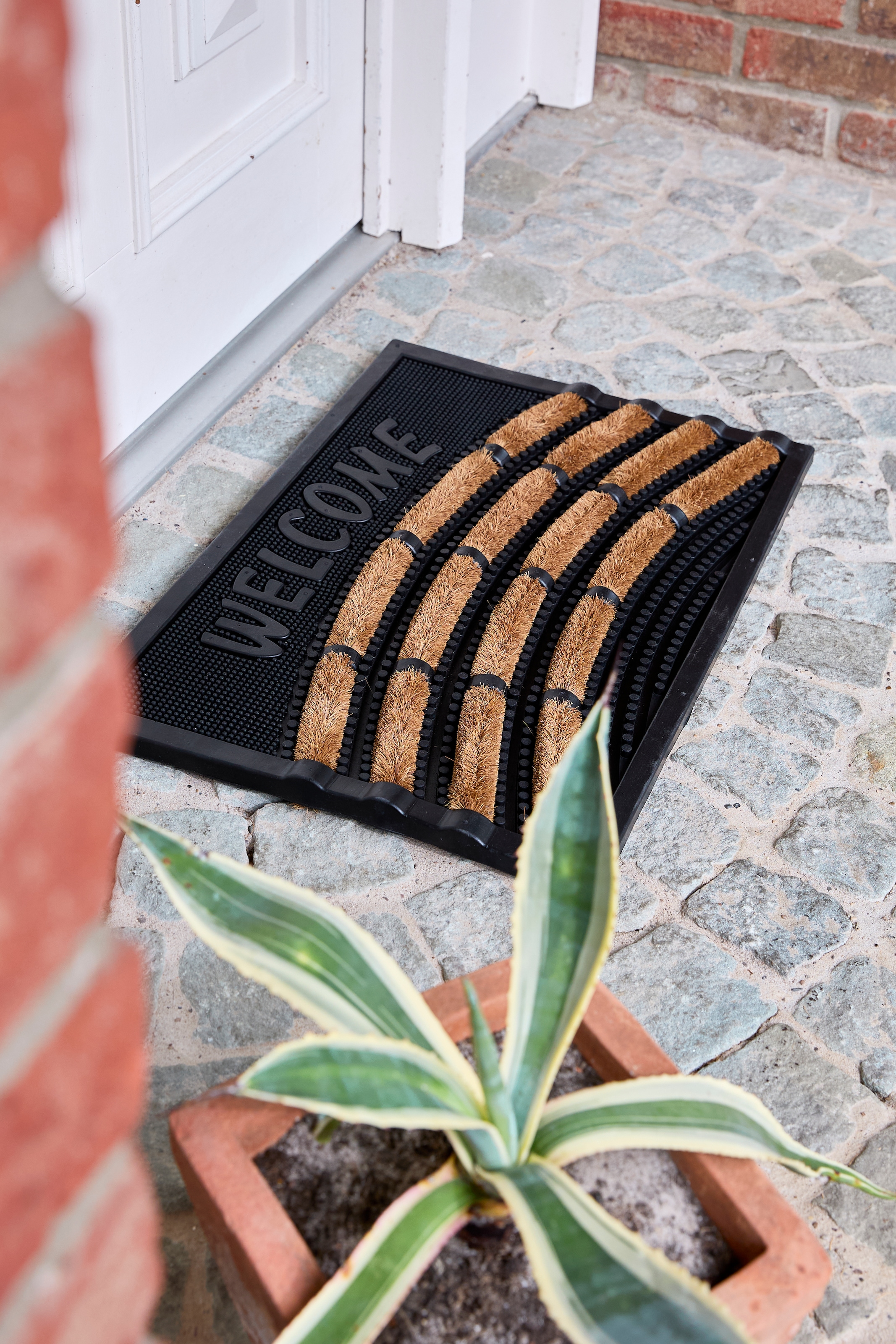 ASTRA Fußmatte »Rimini« rechteckig 30 mm Höhe Schmutzfangmatte, In- und Outdoor geeignet, 40x60 cm