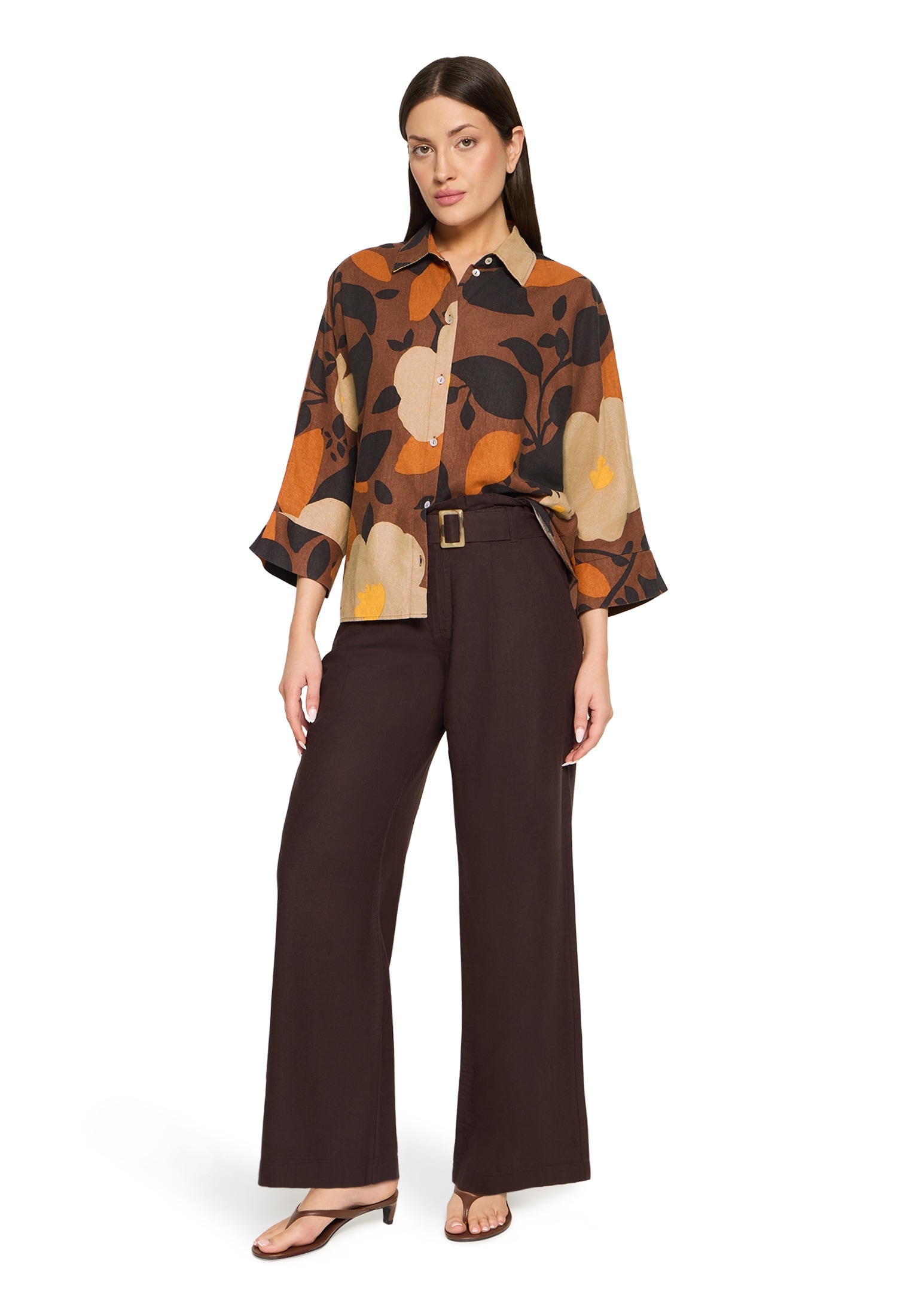 Cartoon Klassische Bluse »Oversize-Bluse mit Muster«