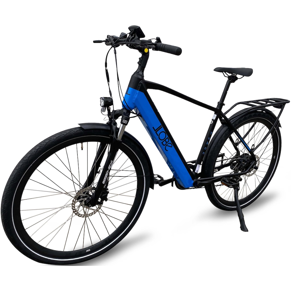 LLobe E-Bike »Yukon Gent 28"«, 7 Gang, Shimano, Heckmotor 250 W