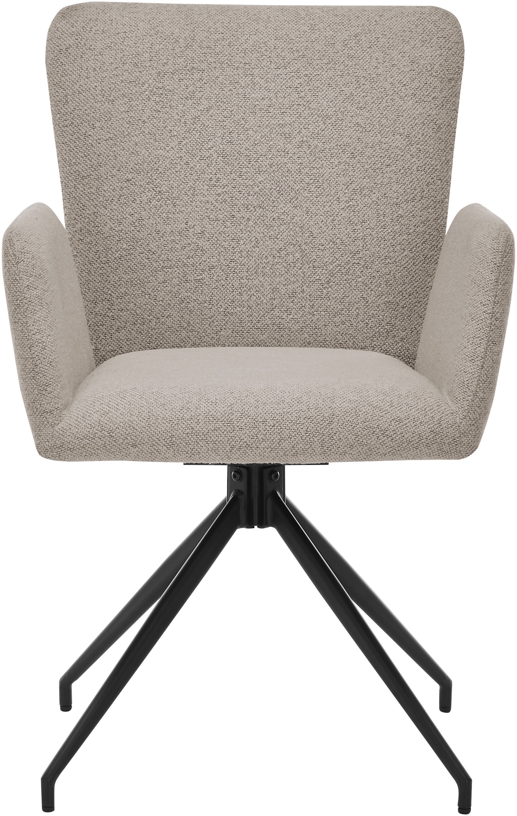 set one by Musterring Esszimmerstuhl »El Paso« () 2 Stk.Stativgestell drehbar, verschiedene Farben, Maße B58 x H86 x T62 cm