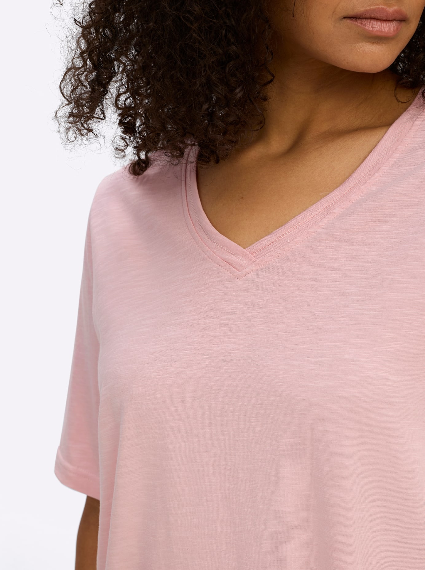 Sheego V-Shirt »Shirt« 1