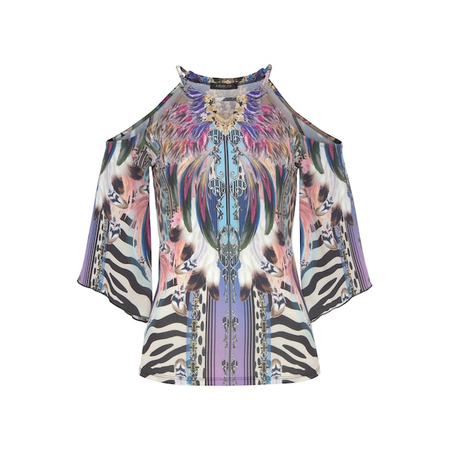 bei online Cut-Outs mit Melrose OTTO 3/4-Arm-Shirt,