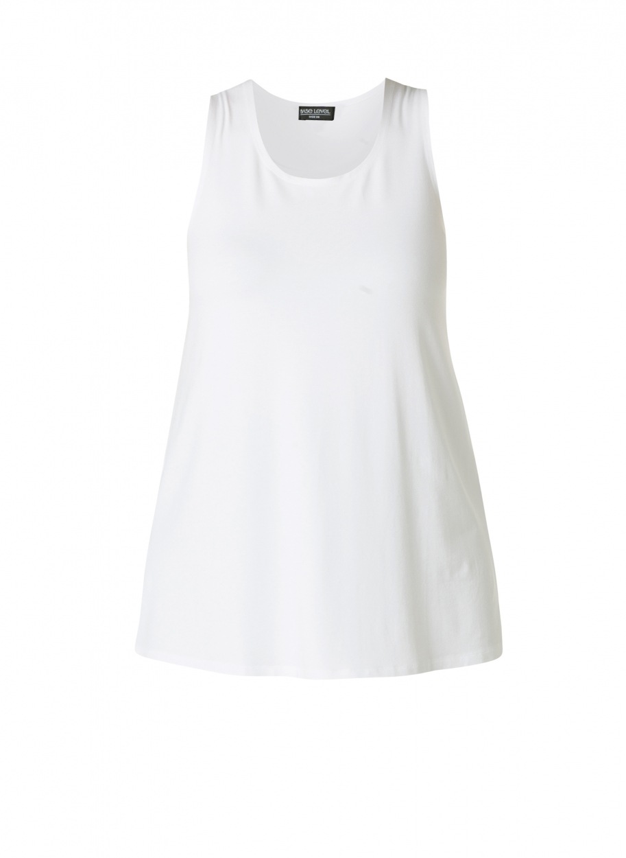 Base Level Curvy Longshirt »ABBIGALE« ärmellos, seitlich geschlitzt