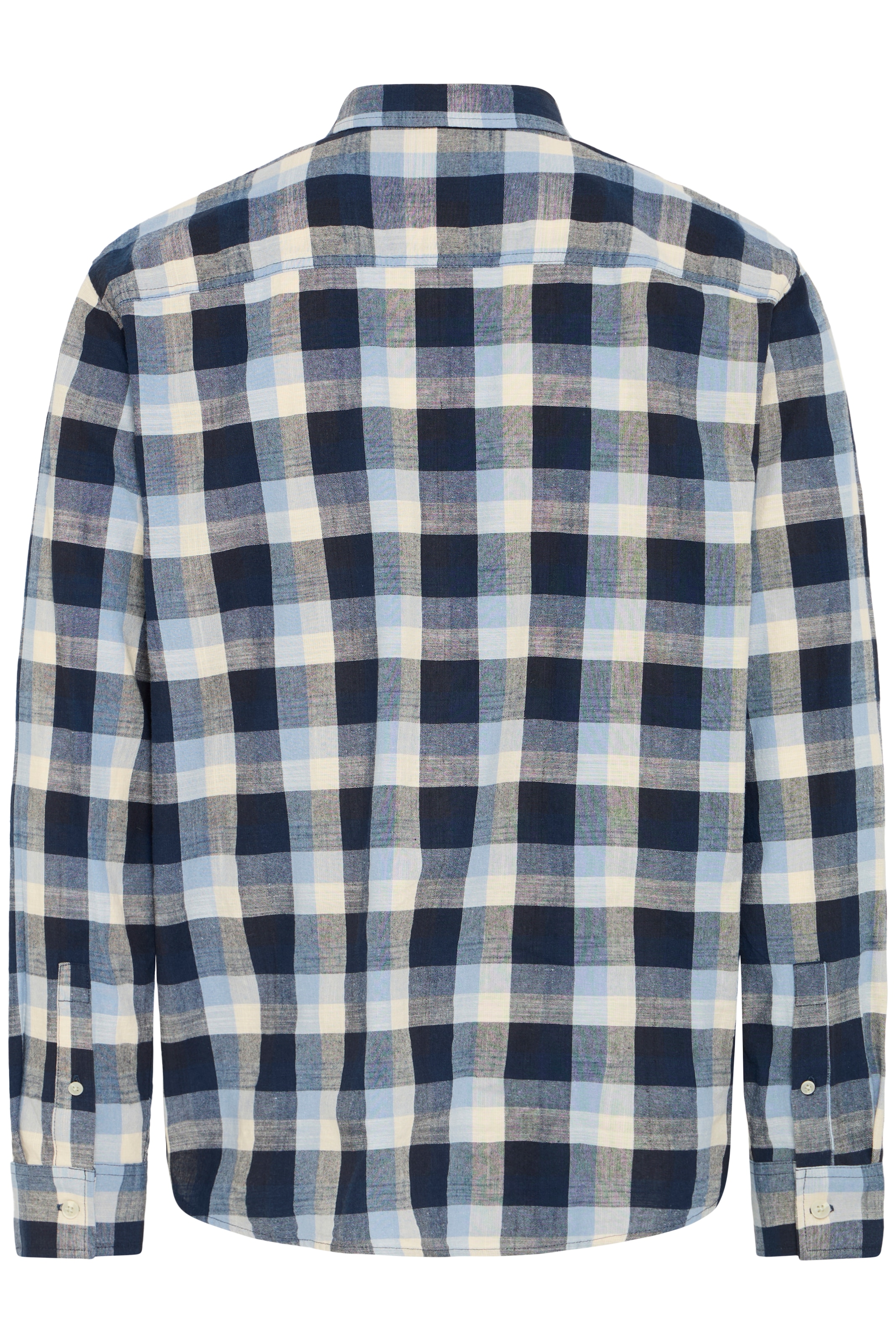 Blend Langarmhemd »BHDARIS SLUB CHECK«