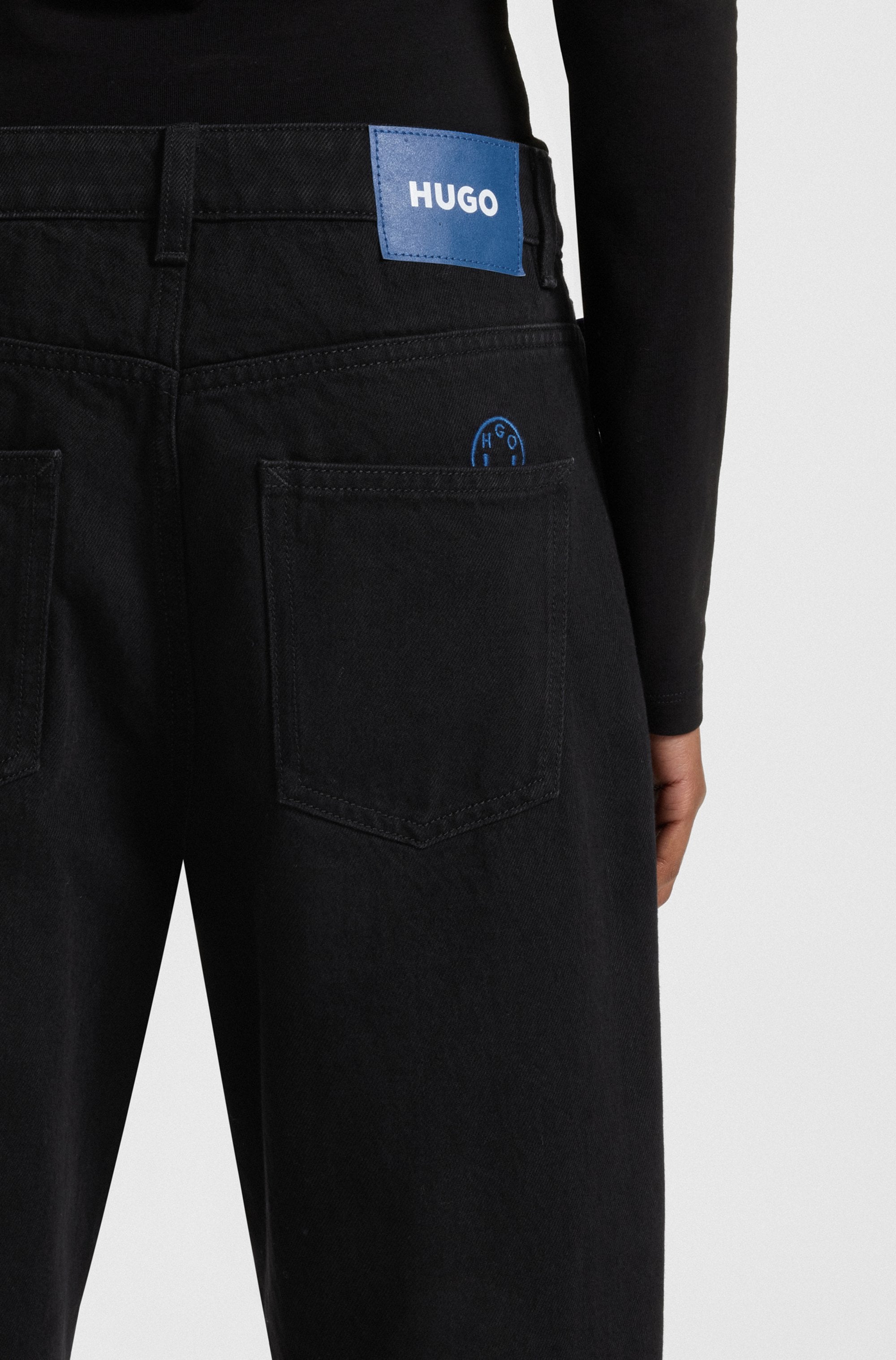 HUGO Blue 5-Pocket-Jeans »Leni«, Loose Fit
