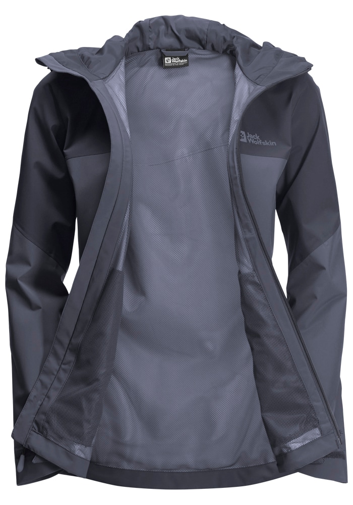 Jack Wolfskin Outdoorjacke »WEILTAL 2L JKT W«, mit Kapuze