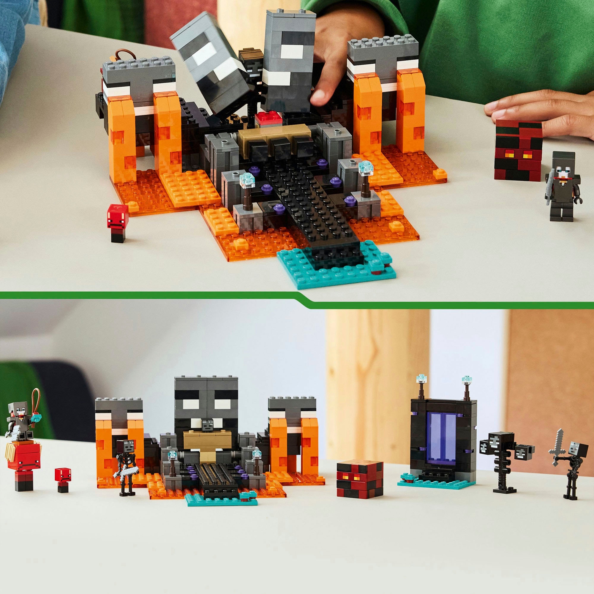 LEGO® Konstruktionsspielsteine »Duell mit dem Wither (21590), LEGO Minecraft« Made in Europe