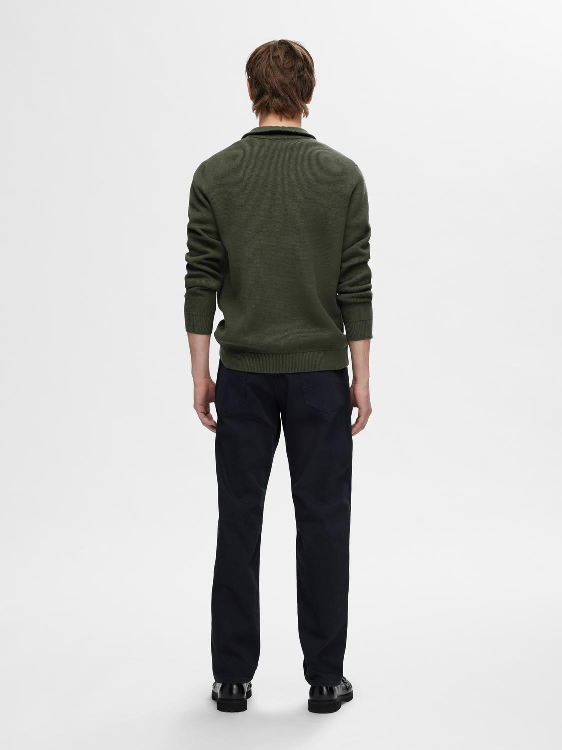 SELECTED HOMME Troyer »SLHDANE LS KNIT STRUCTURE HALF ZIP NOOS«