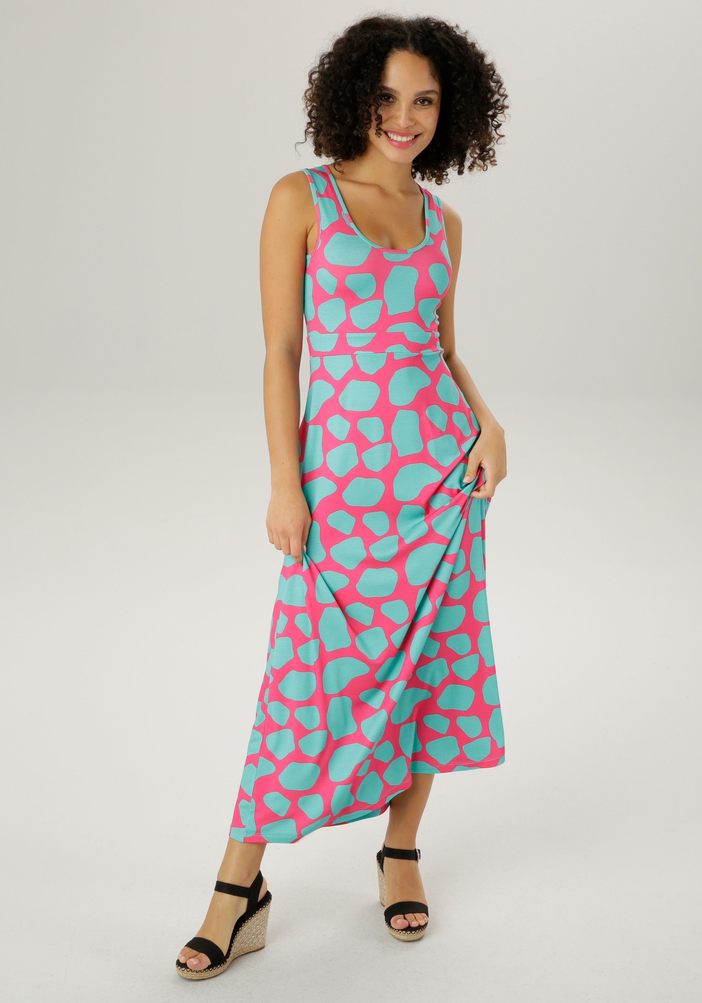 Aniston CASUAL Sommerkleid, mit extravagantem, farbintensivem Druck kaufen
