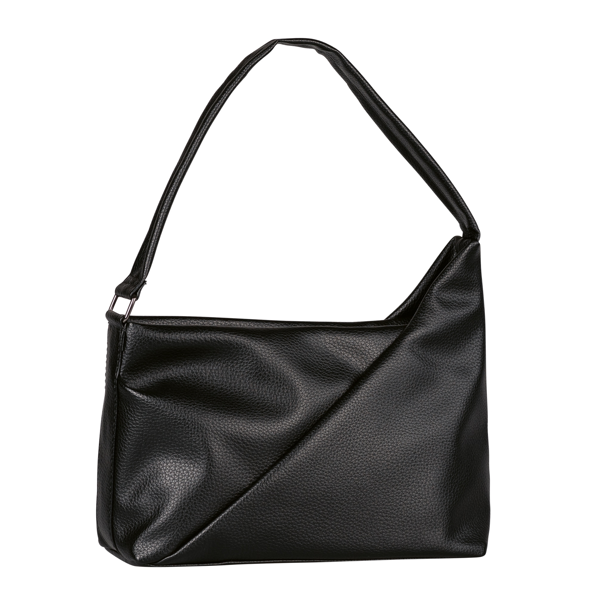 TOM TAILOR Hobo »Adya«, aus softem, ledrigem Material mit asymmetrischer Linienführung