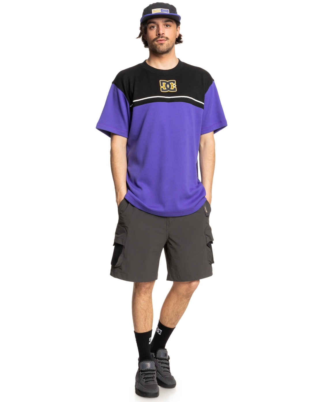 DC Shoes Shirttop »Stripe Stone«