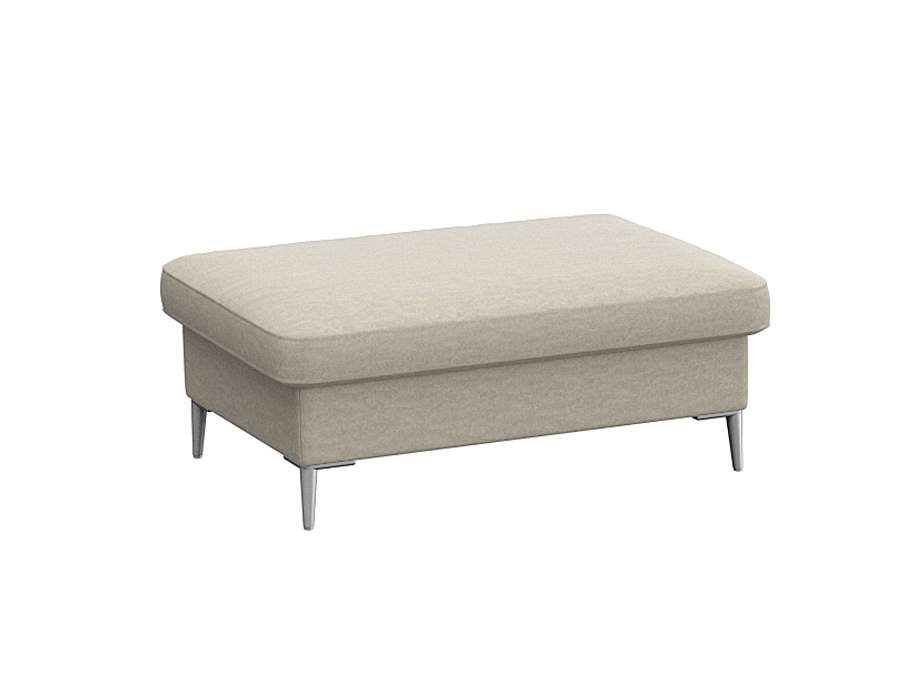 FLEXLUX Pouf »Fiore«, Kaltschaum, Füße Alu