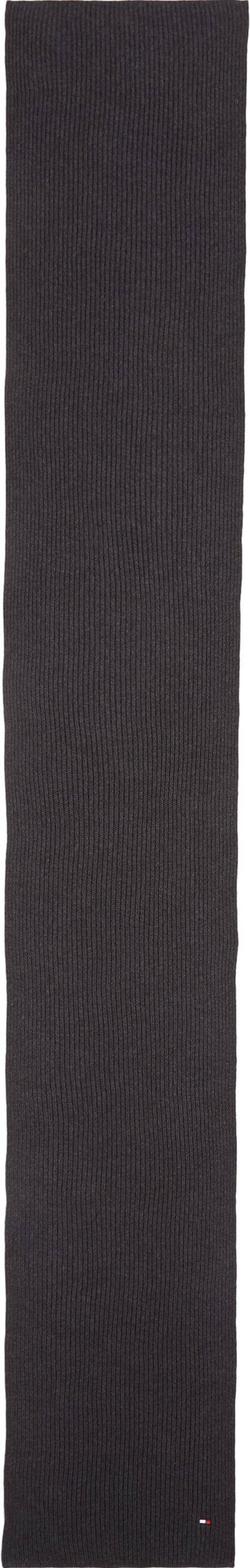 Tommy Hilfiger Strickschal »TH FLAG PIMA COTTON CASH SCARF«, mit Logostickerei