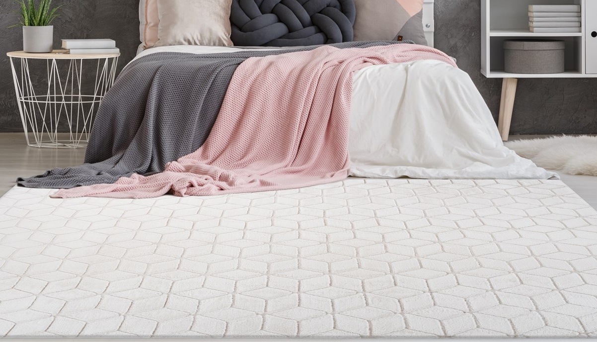 calo-deluxe Teppich »Jardan-1000«, rechteckig, 20 mm Höhe, besonders weich durch Microfaser, Wohnzimmer