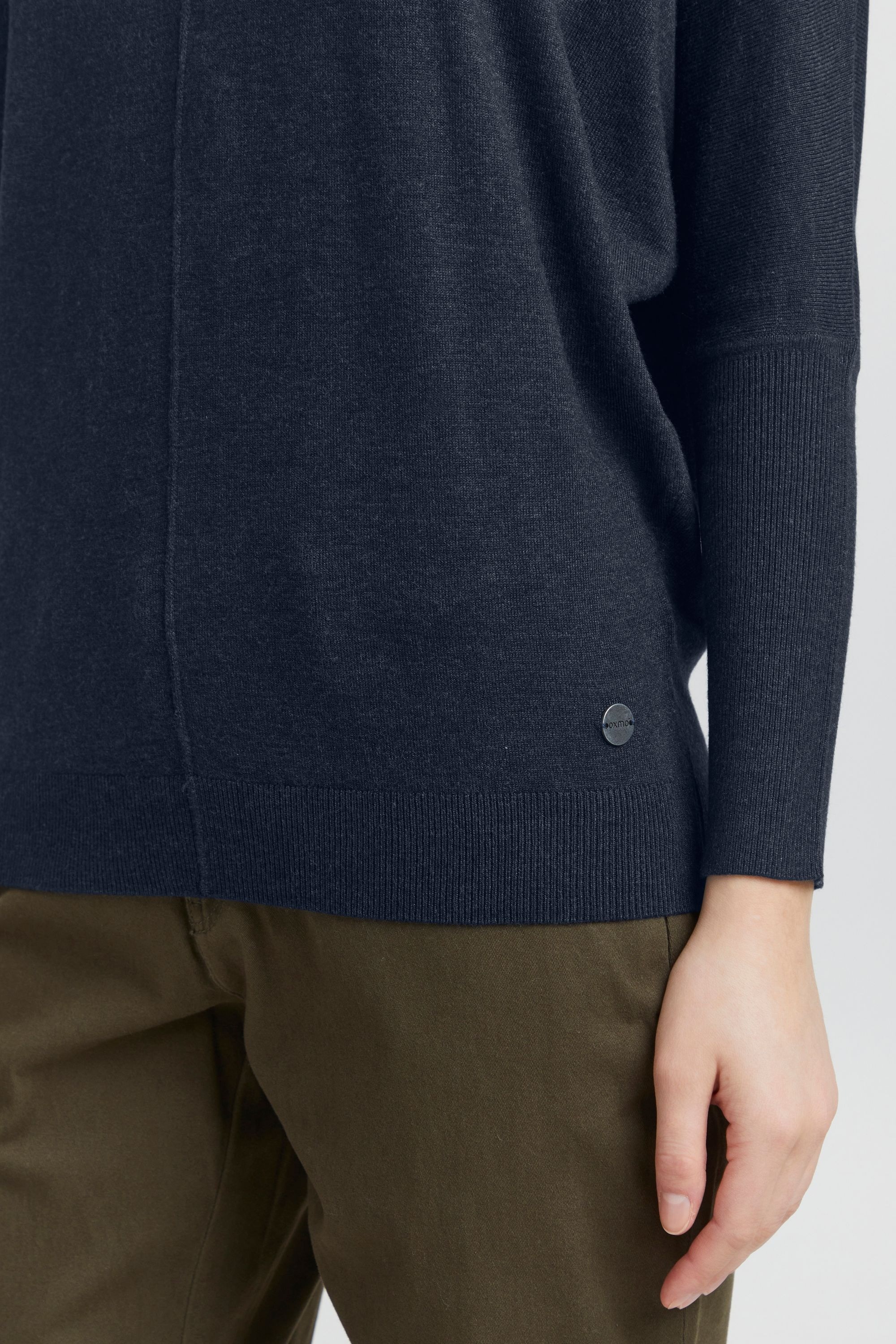 OXMO Strickfleece-Pullover »Strickpullover OXHerdis«