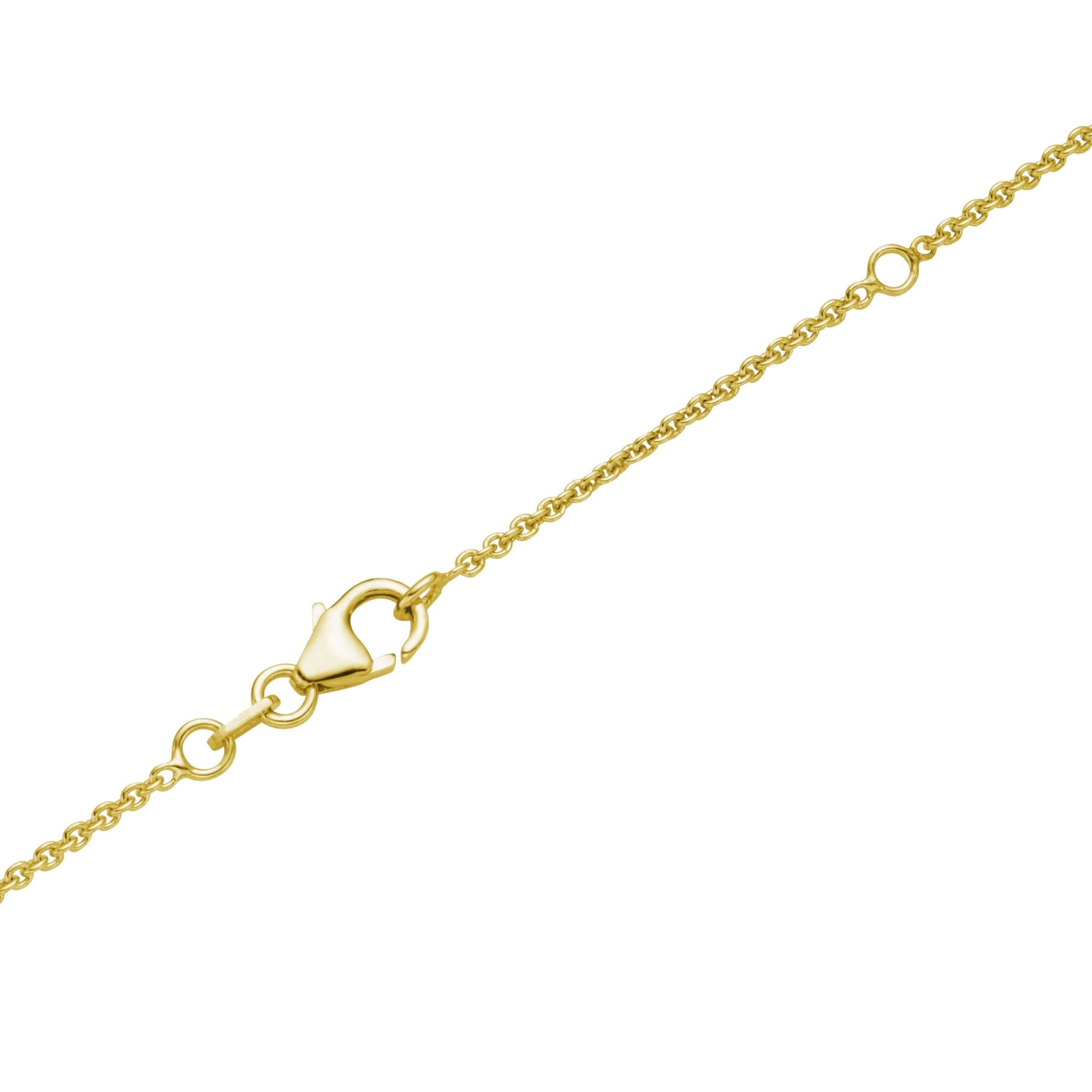 Smart Jewel Kette mit Anhänger »Kette Anhänger mit Zirkonia und Zierstein, Silber 925«