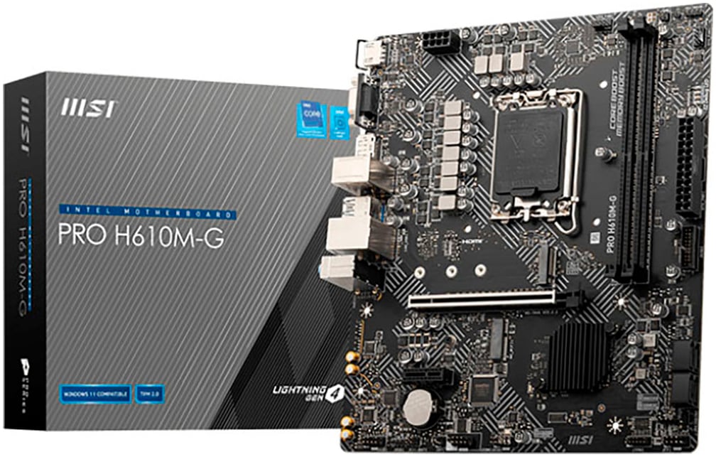MSI Mainboard »PRO H610M-G«
