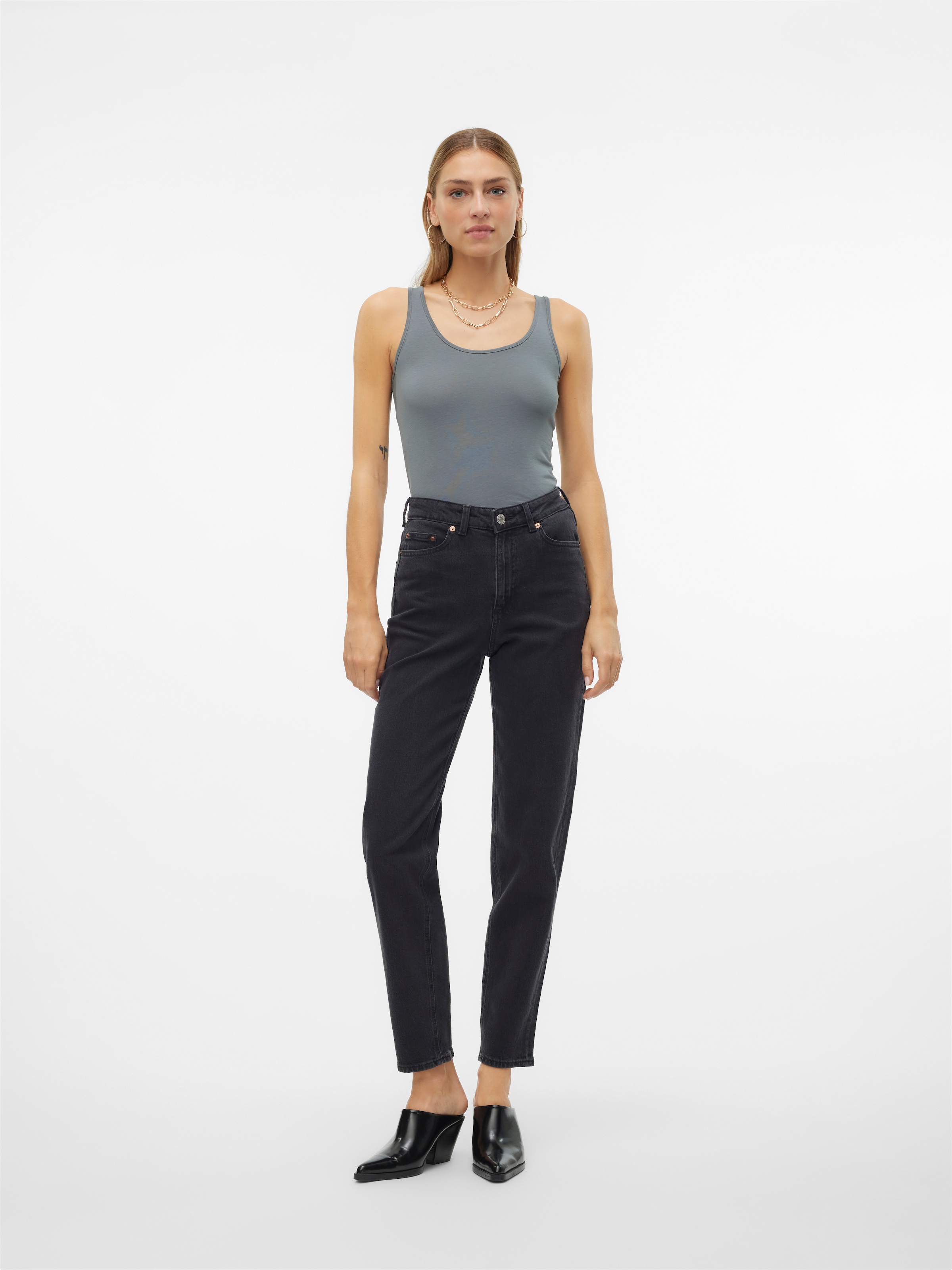 Vero Moda Mom-Jeans »VMTESSA HR MOM JEANS RA220 GA NOOS«