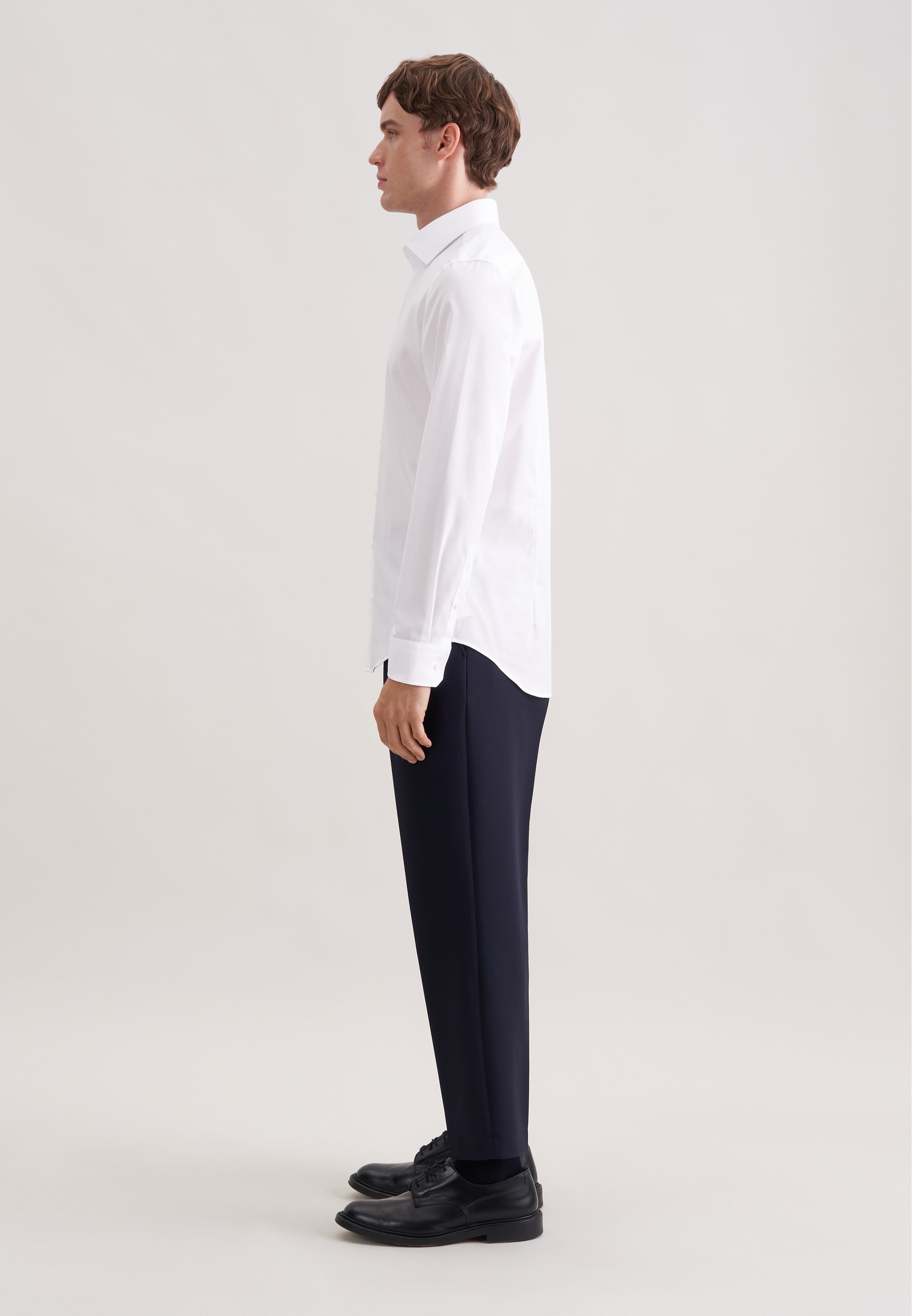 seidensticker Businesshemd »Schwarze Rose« Slim 1/1 Kentkragen Uni