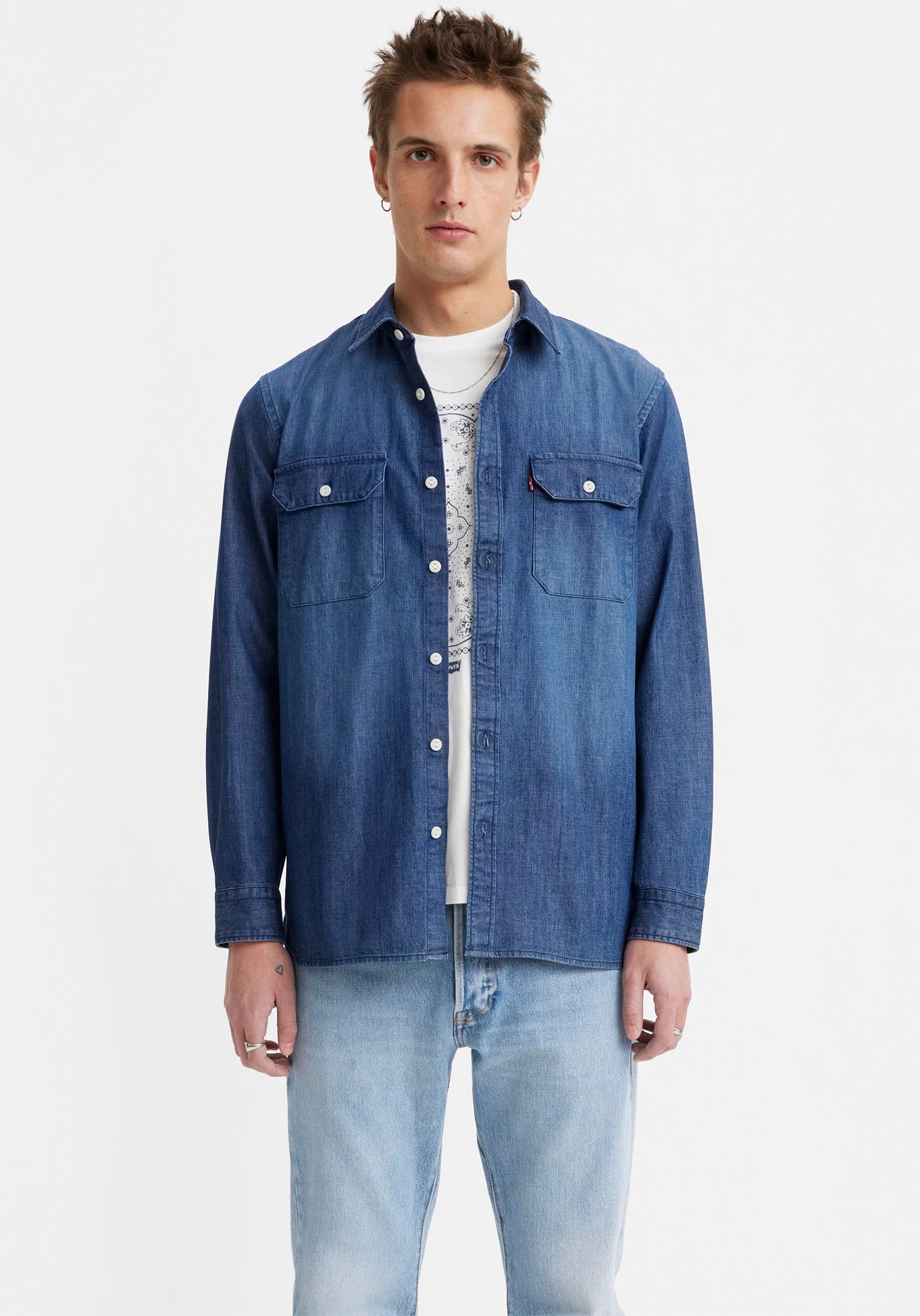 Levi's® Jeanshemd »LE JACKSON WORKER«, mit Brusttaschen