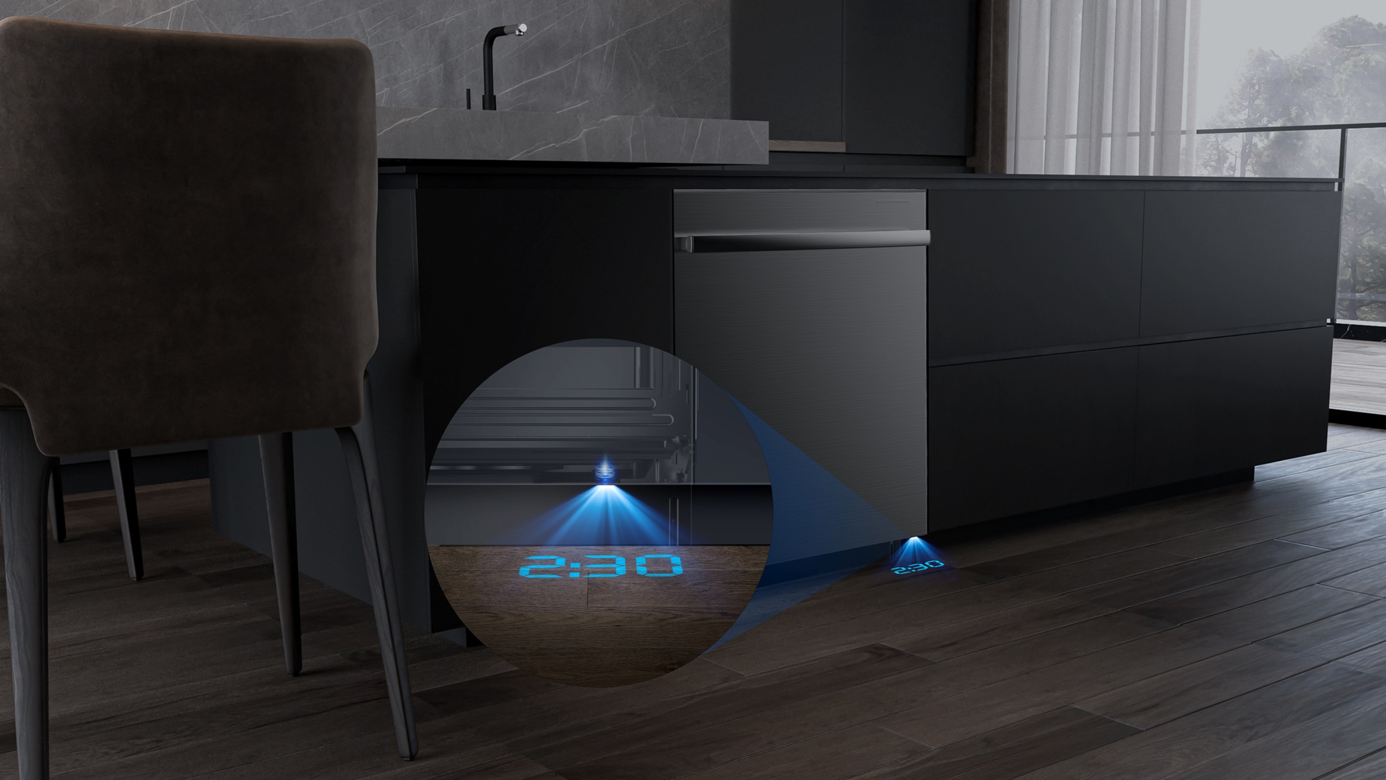 Hanseatic vollintegrierbarer Geschirrspüler »HI6B14B13D« 14 tlg. Maßgedecke vollintegrierbar, für 14 Maßgedecke, mit acht Programmen