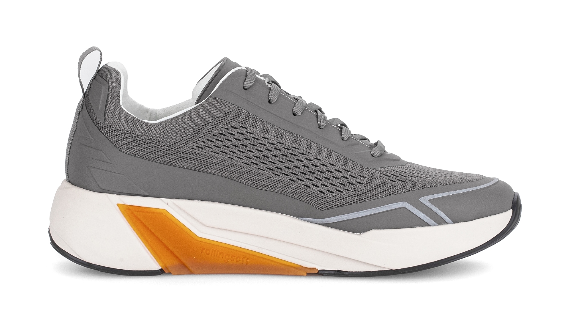 rollingsoft Sneaker  , Freizeitschuh, Halbschuh, Schnürer mit Details in der Sohle, G-Weite