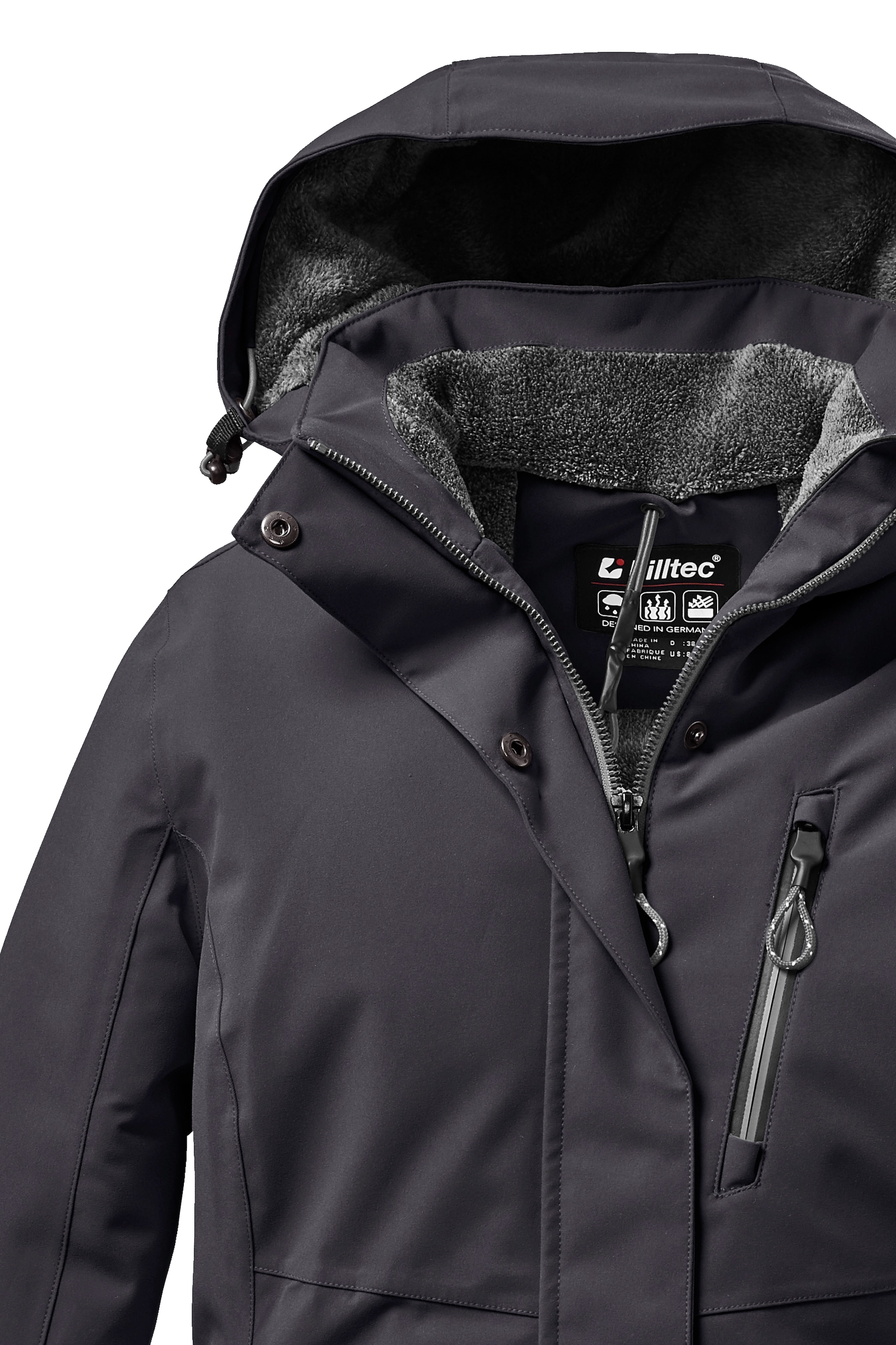 Killtec Outdoorjacke »KOW 140 WMN JCKT«, mit Kapuze, Wasser- und winddicht
