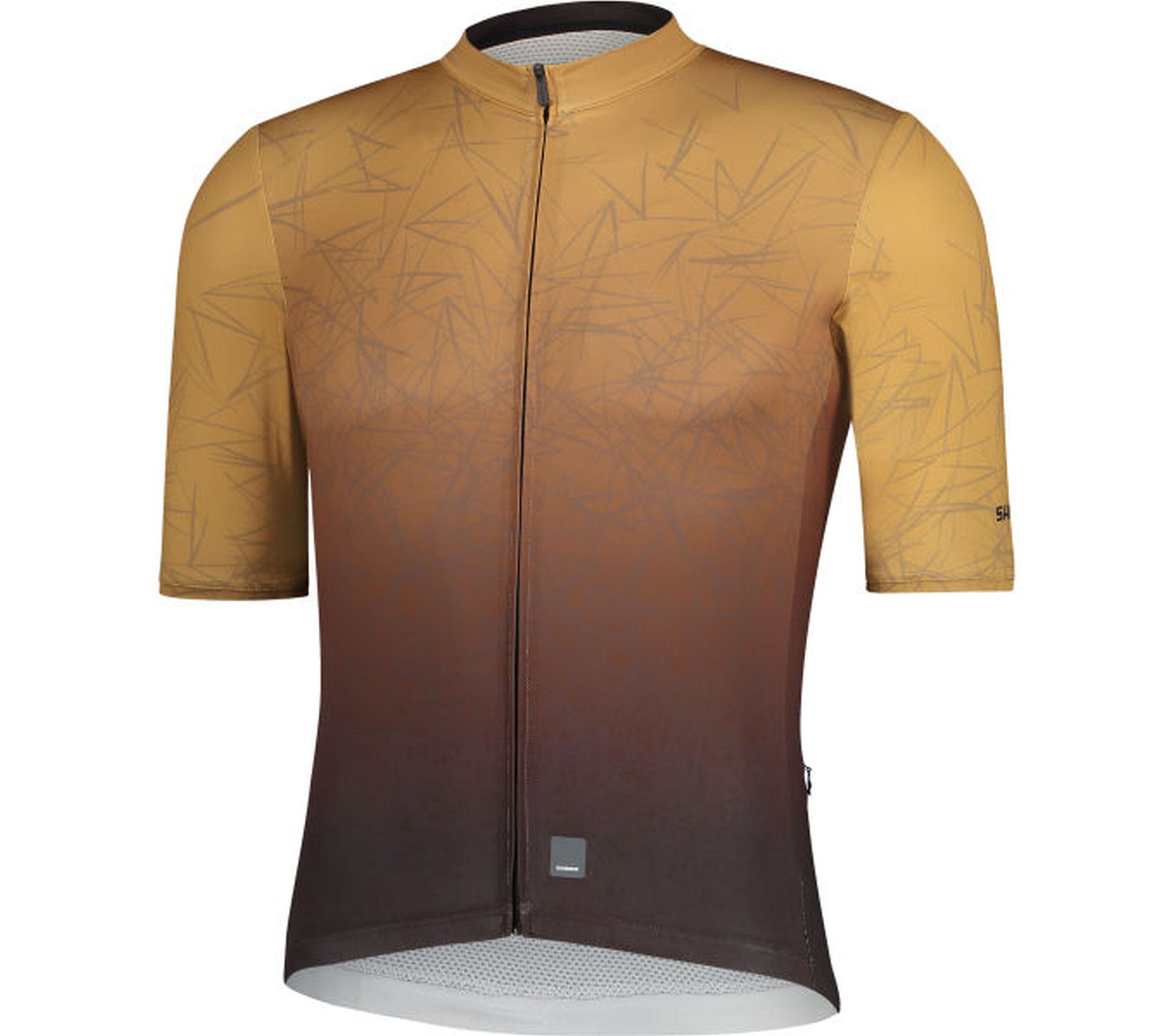 Shimano Radtrikot »BREAKAWAY Short Sleeve Jersey, Mustard Yellow«