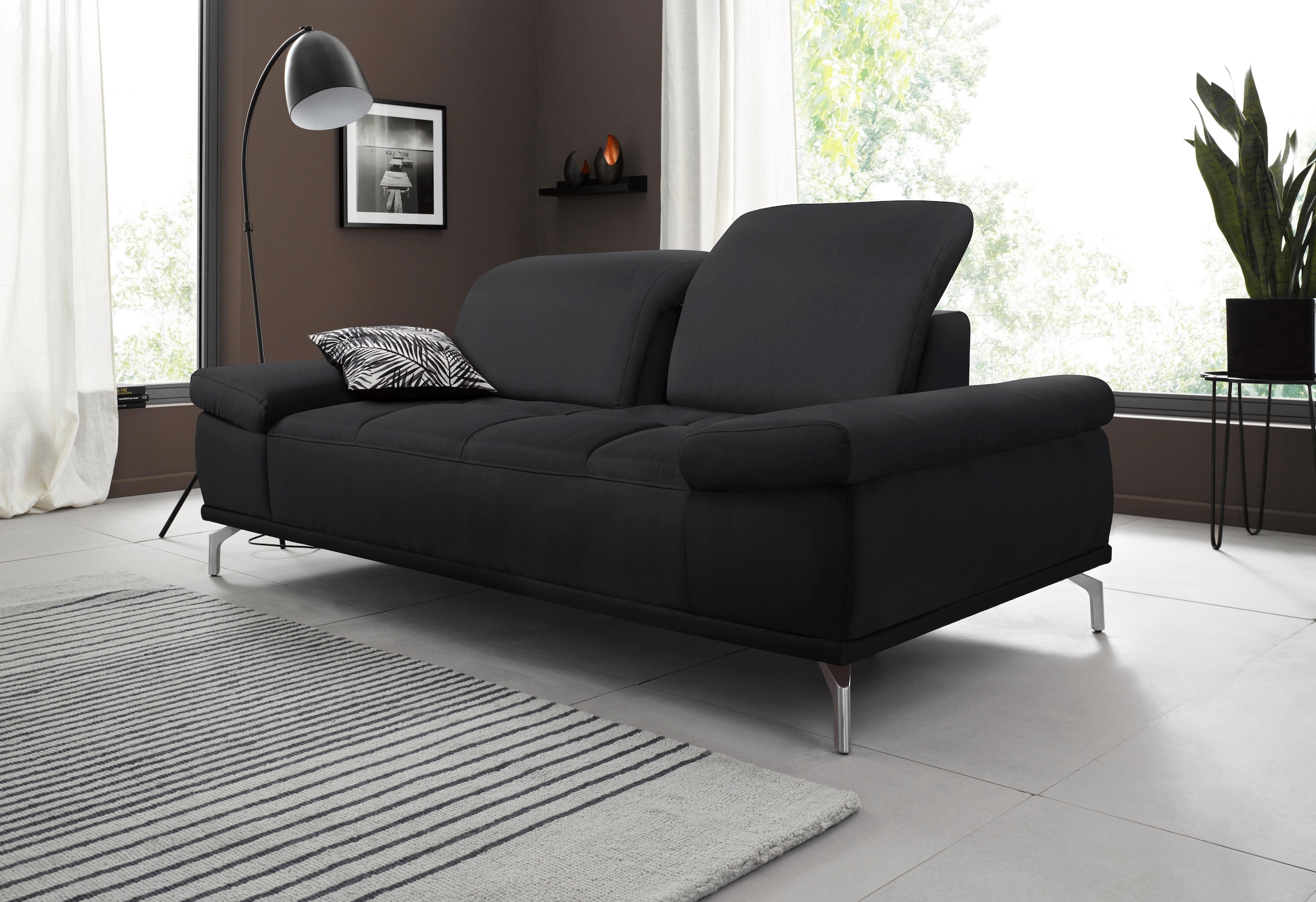 PLACES OF STYLE 2-Sitzer »Caluna« mit Sitztiefen- und Kopfteilverstellung