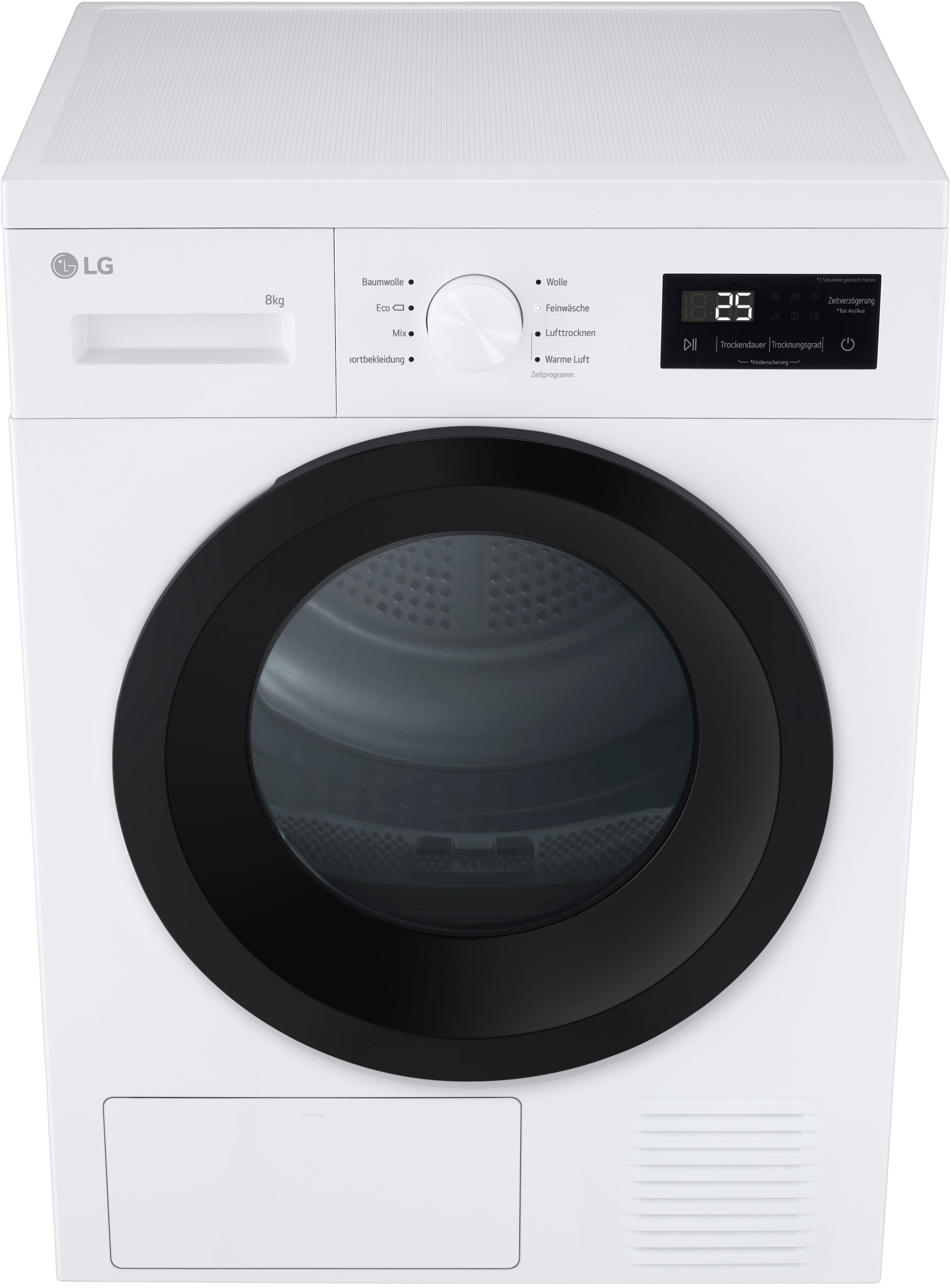 LG Wärmepumpentrockner »RT80B2« Sicherheitsglastür