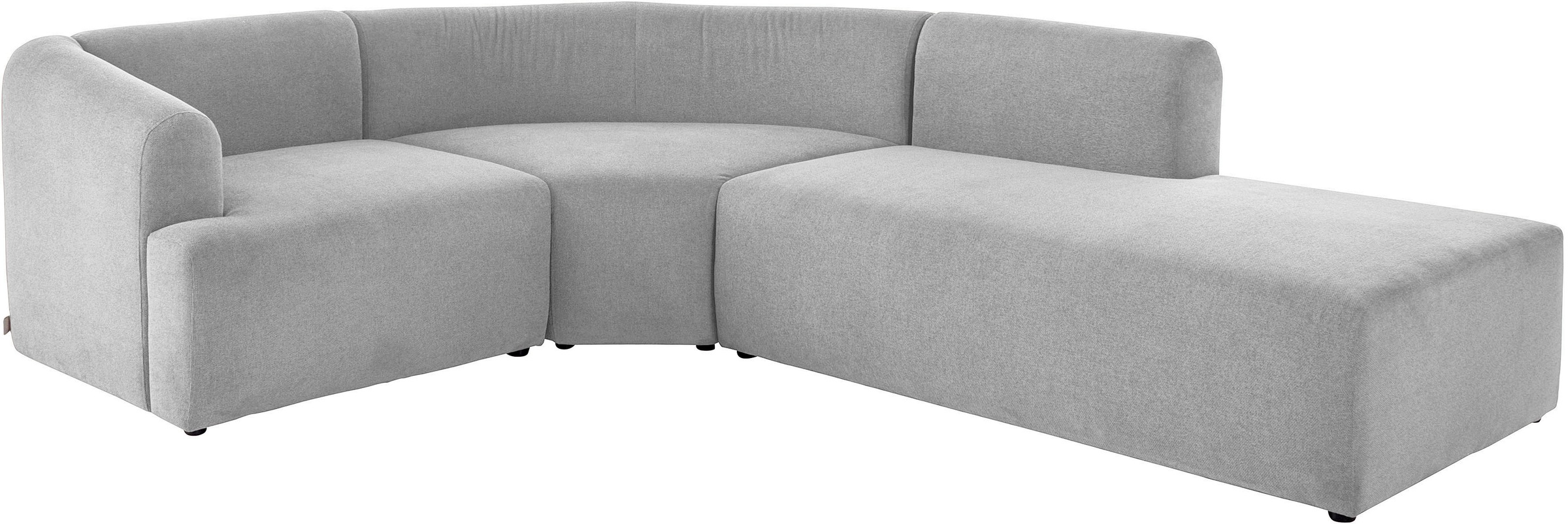 LeGer Home by Lena Gercke Ecksofa »LYZA L-Form links/rechts, Modularsofa, Maße B/T/H: 211/267/74 cm«, als Modul oder separat verwendbar, für individuelle Zusammenstellung
