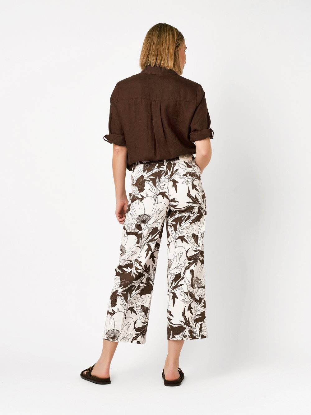 TONI 7/8-Jeans »Ella Culotte« mit großem Flowerprint