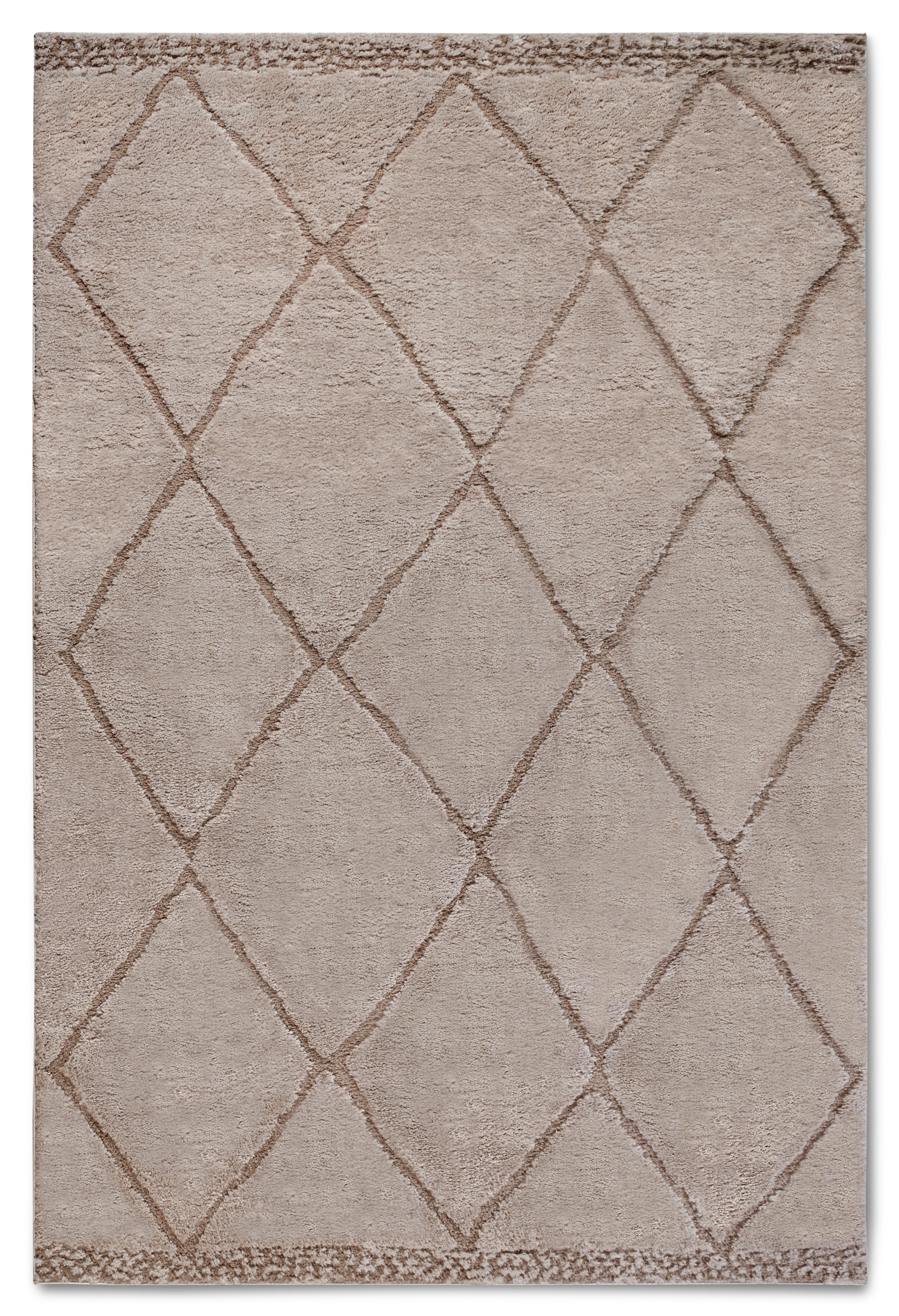 ELLE DECORATION Designteppich »Perrotin«, rechteckig, 18 mm Höhe, Läufer, Shaggy, flauschig, weich, Langflor, modern, Hoch Tief Effekt