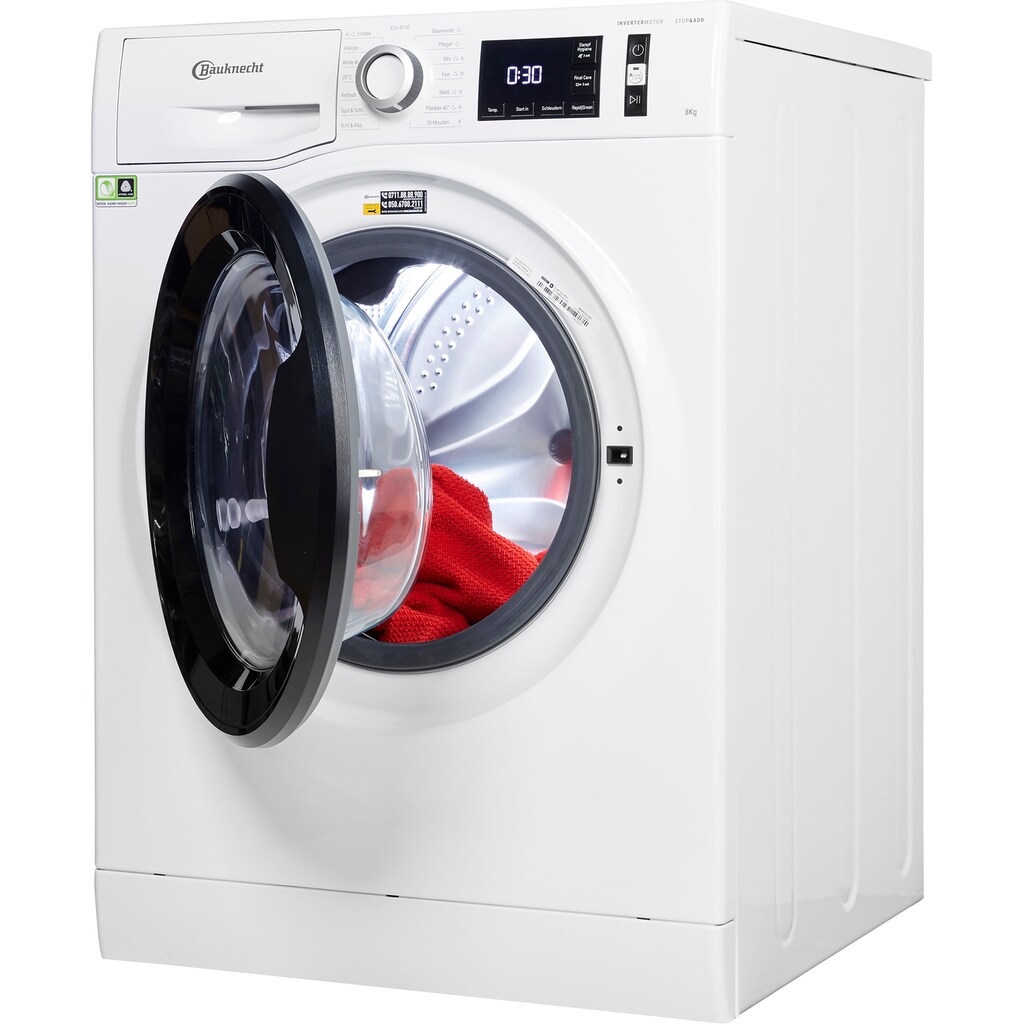 BAUKNECHT Waschmaschine »Super Eco 8421«, Super Eco 8421, 8 kg, 1400 U/min