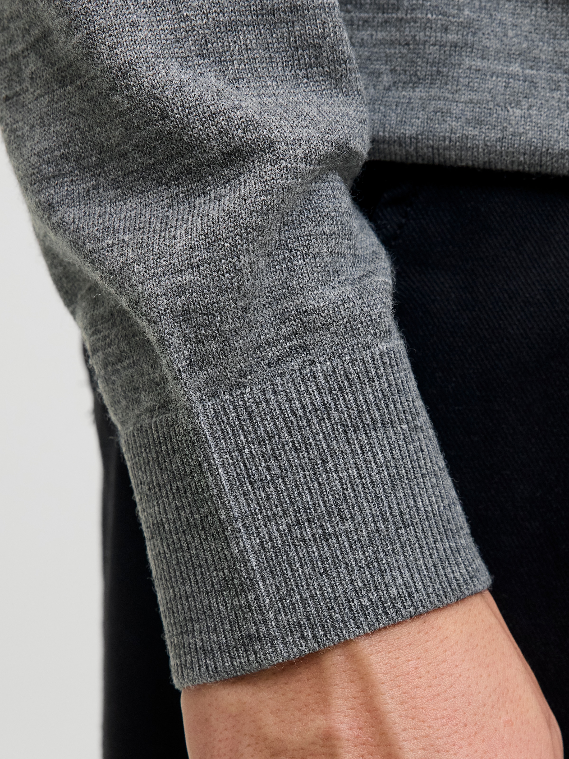 Jack & Jones Rollkragenpullover »JPRBLAMERINO KNIT ROLL NECK« Wolle, regular fit