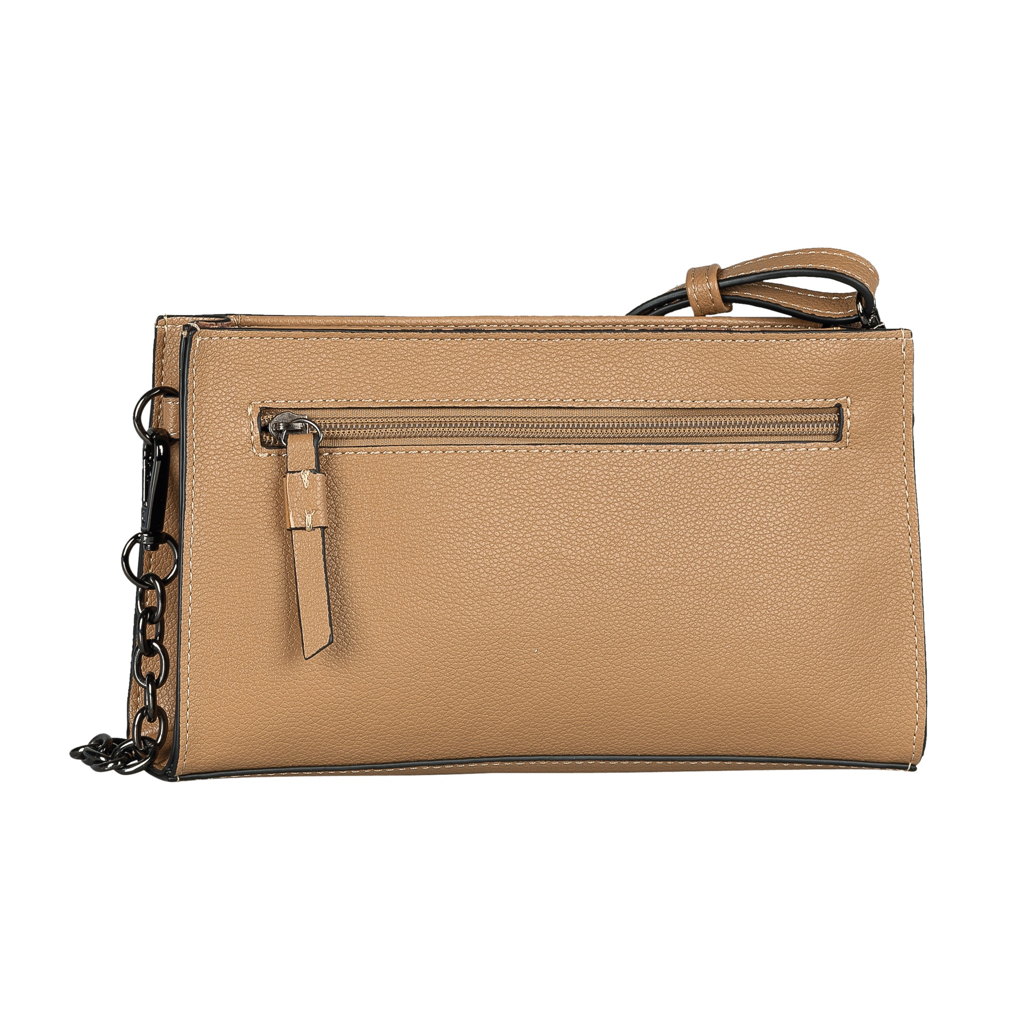 TOM TAILOR Denim Umhängetasche »Lennon« aus griffigem Lederimitat mit abnehmbarer Metallkette