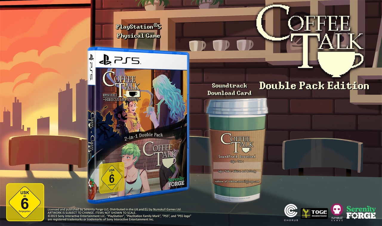 Numskull Games Spielesoftware »Coffee Talk 1 + 2 Double Pack«, PlayStation 5