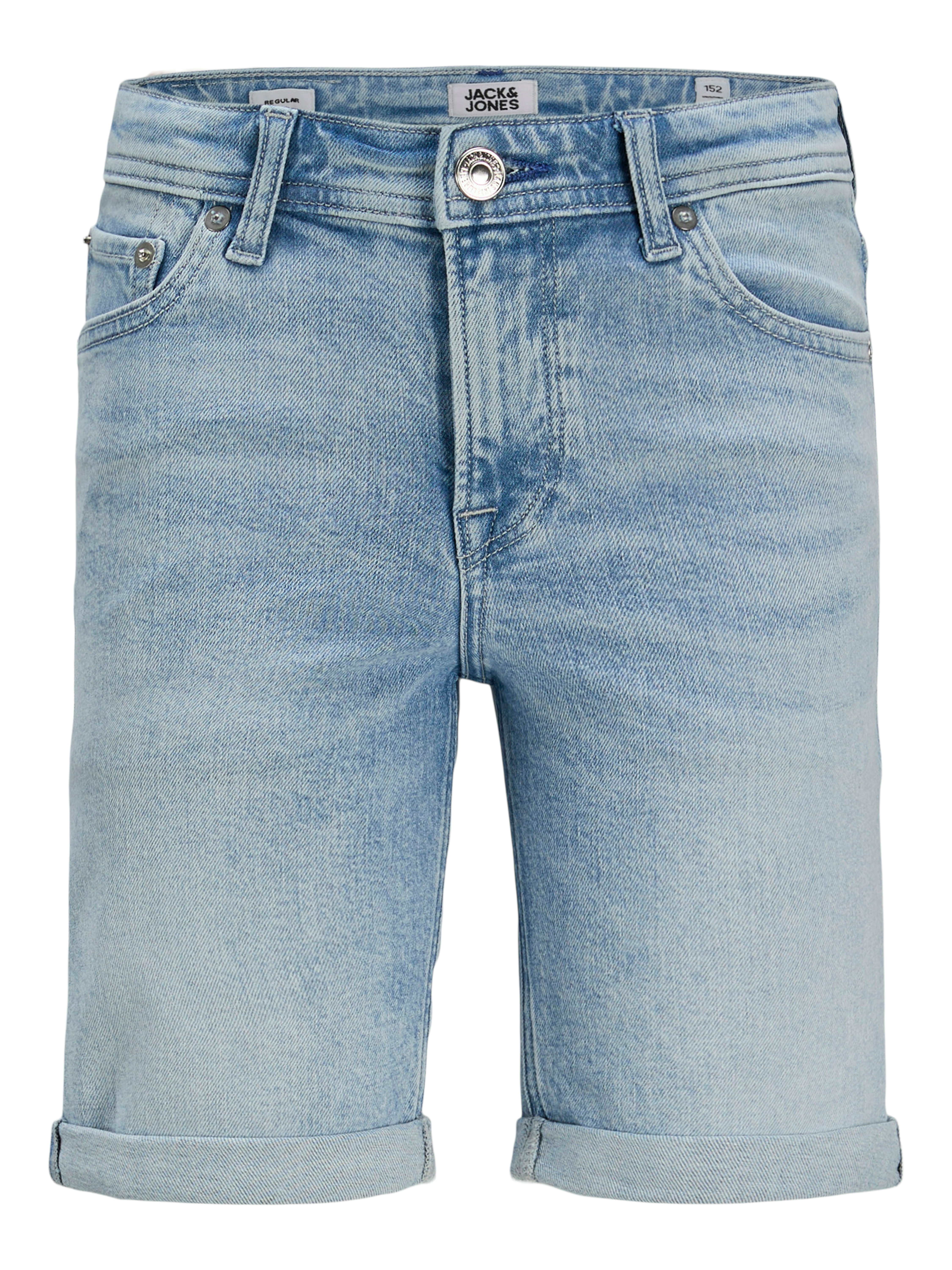 Jack & Jones Junior Shorts »JJIRICK bequem mit mittlerer Taille für Jungen« unifarben, modisch, regular fit, Web, Größe 146