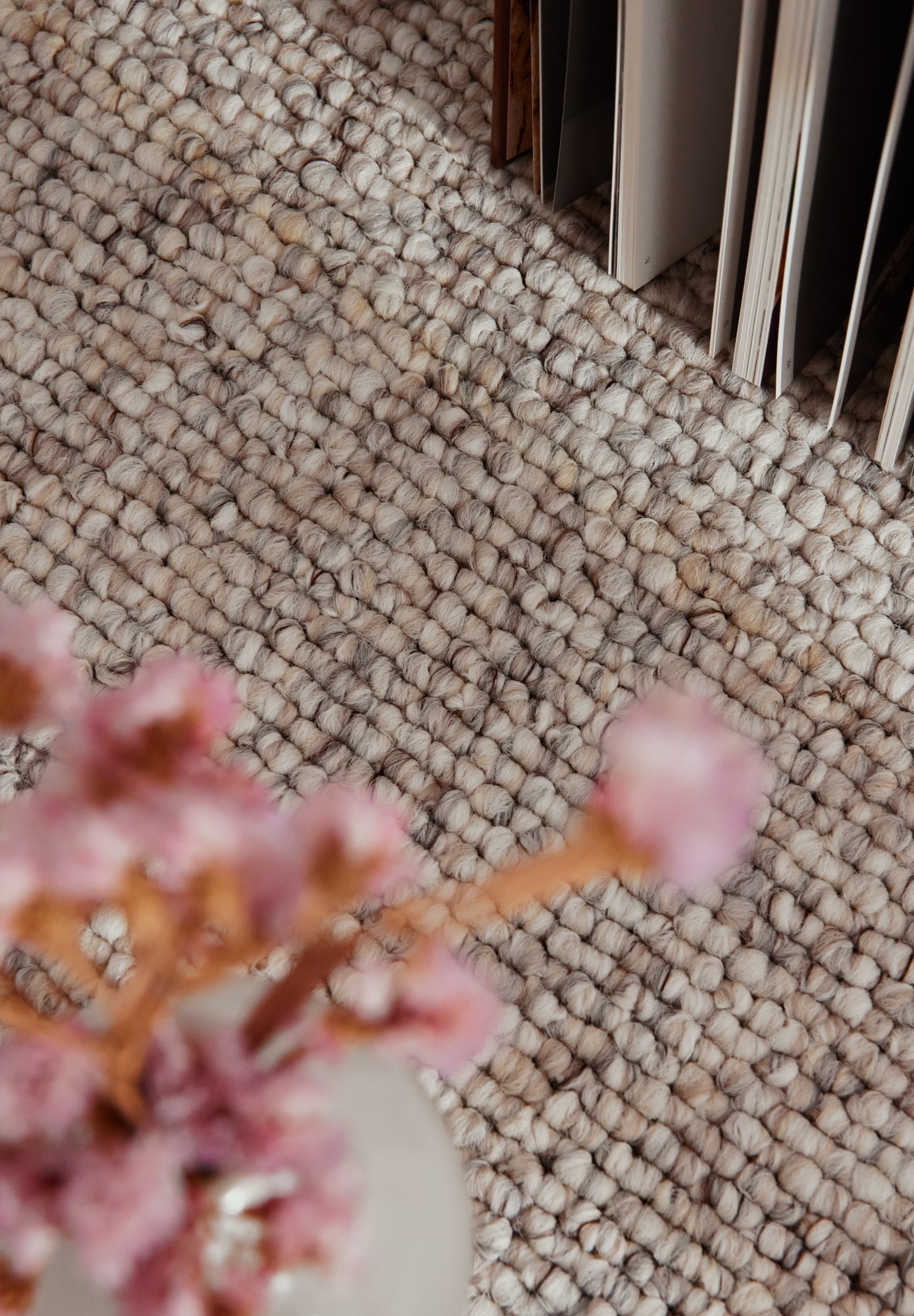ELLE DECORATION Teppich »Rocco«, rechteckig, 10 mm Höhe, Nachhaltig, Läufer, waschbar, Wohnzimmer, Esszimmer, Woll-Optik