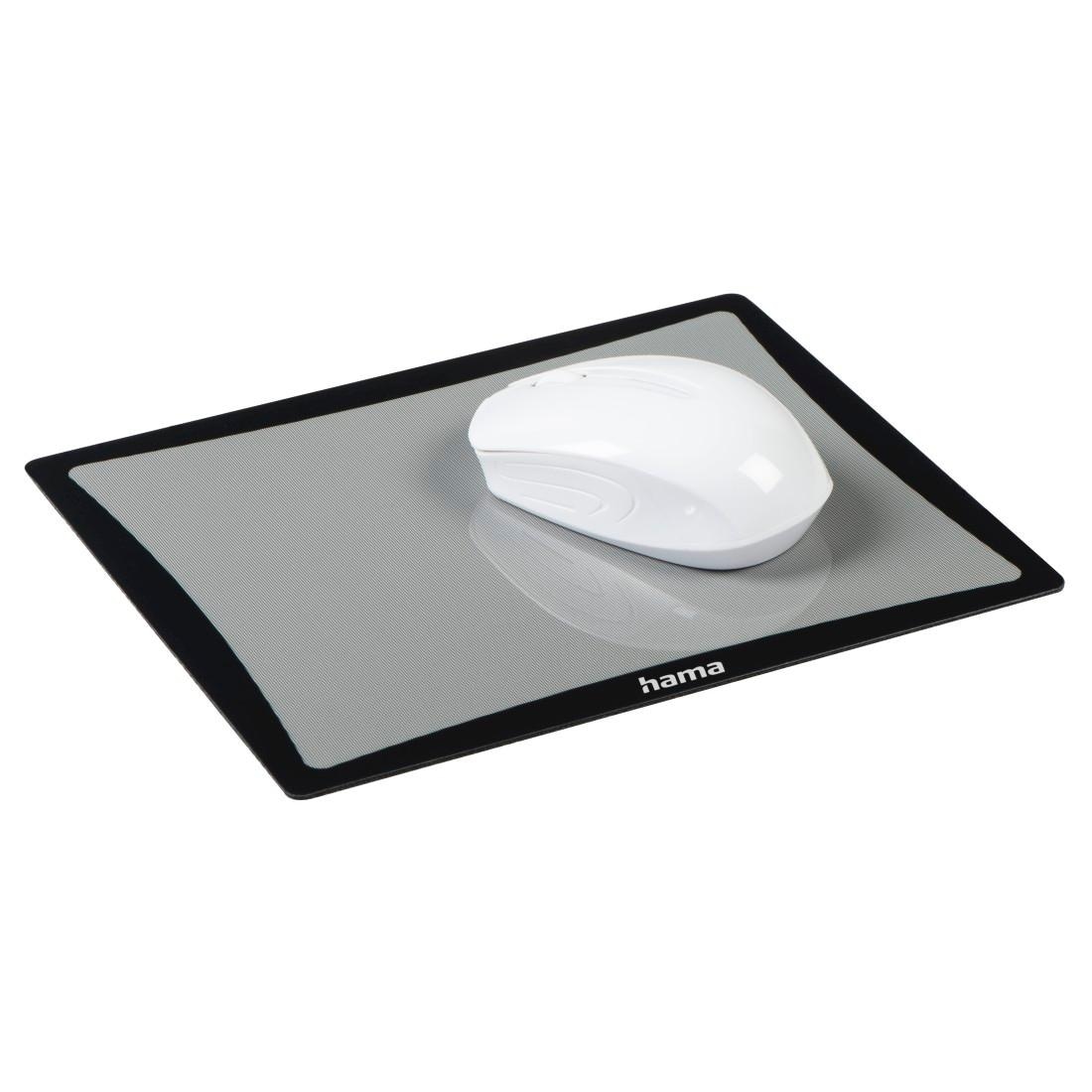 Hama Mauspad »Mauspad besonders geeignet für Lasermäuse Mousepad extra flach«