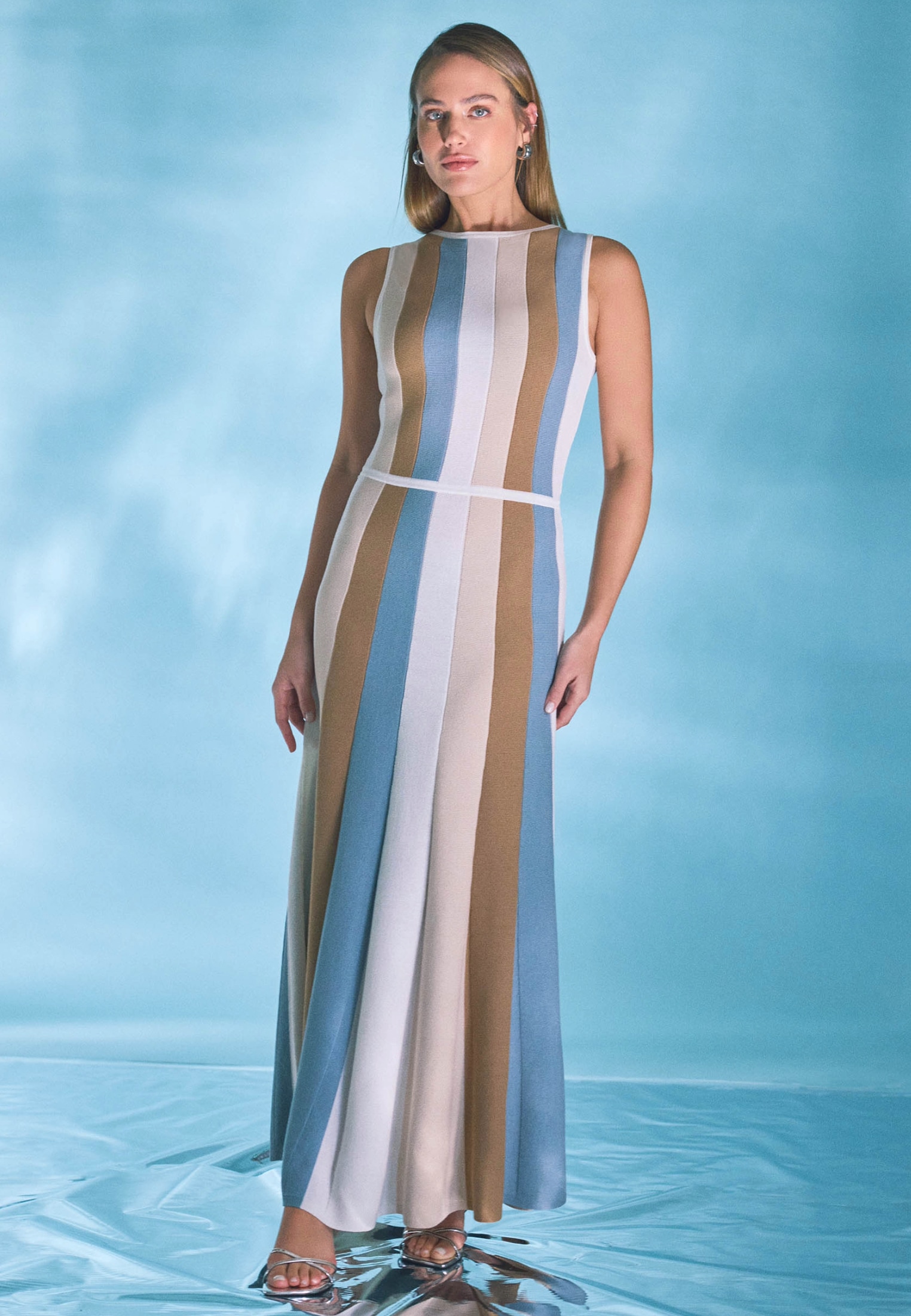 Zero Maxikleid »Maxikleid mit Streifen«