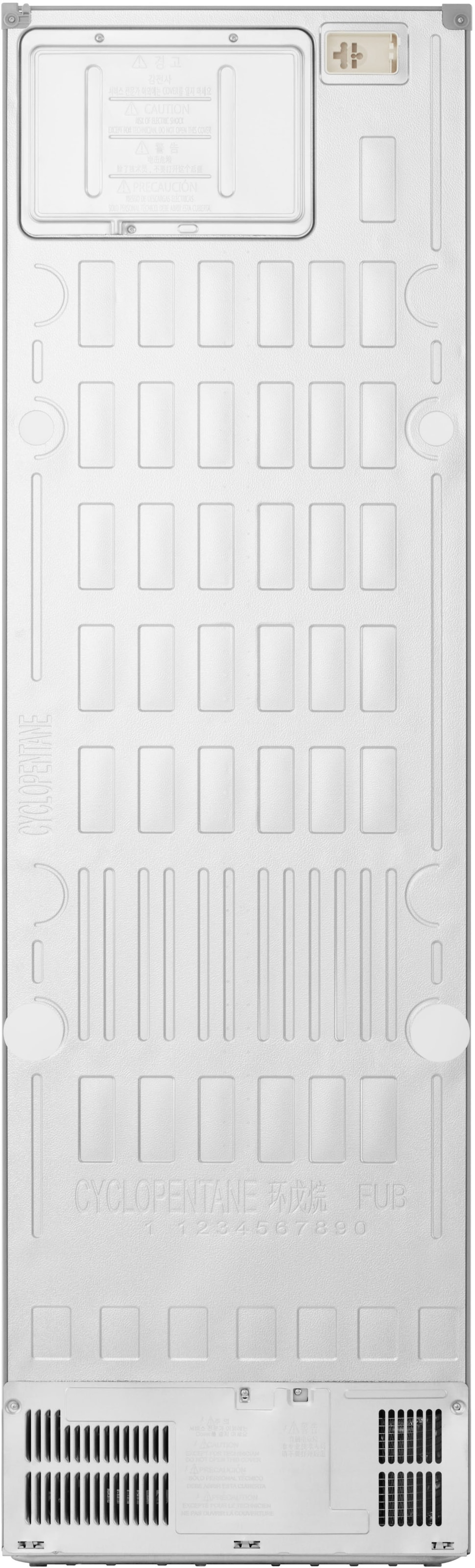 LG Kühl-/Gefrierkombination Serie 5 »GBBS525CPY« 203 cm hoch 59,7 cm breit Total No Frost, ThinQ mit AI Fresh & Saving Mode