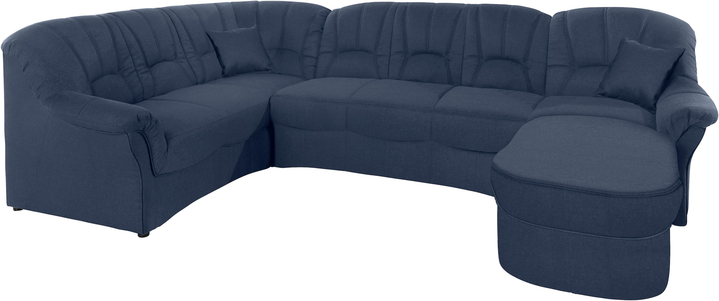 DOMO collection Wohnlandschaft »Bahia mit viel Platz, zeitloses Design, U-Form« wahlweise mit Bettfunktion