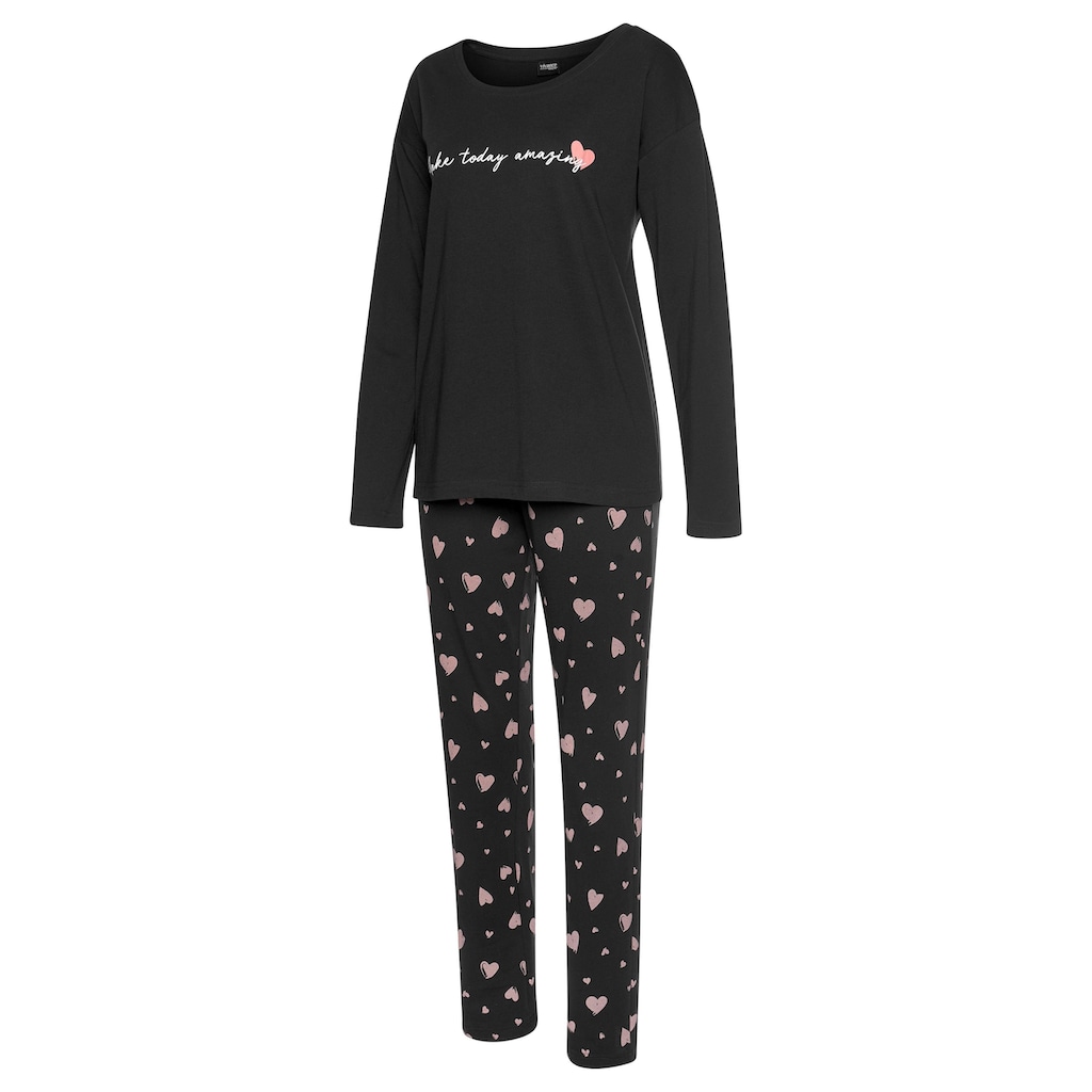 Vivance Dreams Pyjama, (2 tlg.)