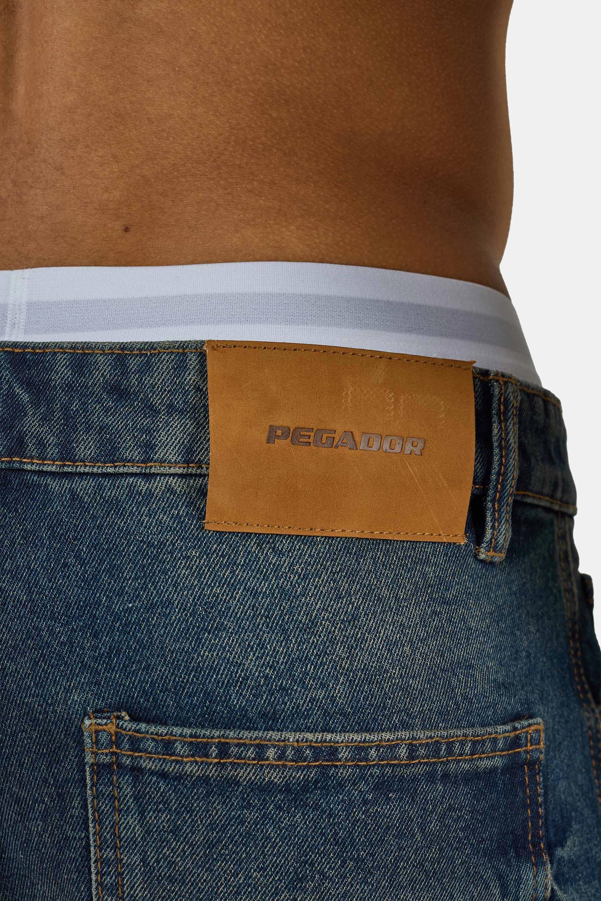 PEGADOR Jeansshorts »Kolar Jorts« Baumwolle, regular fit