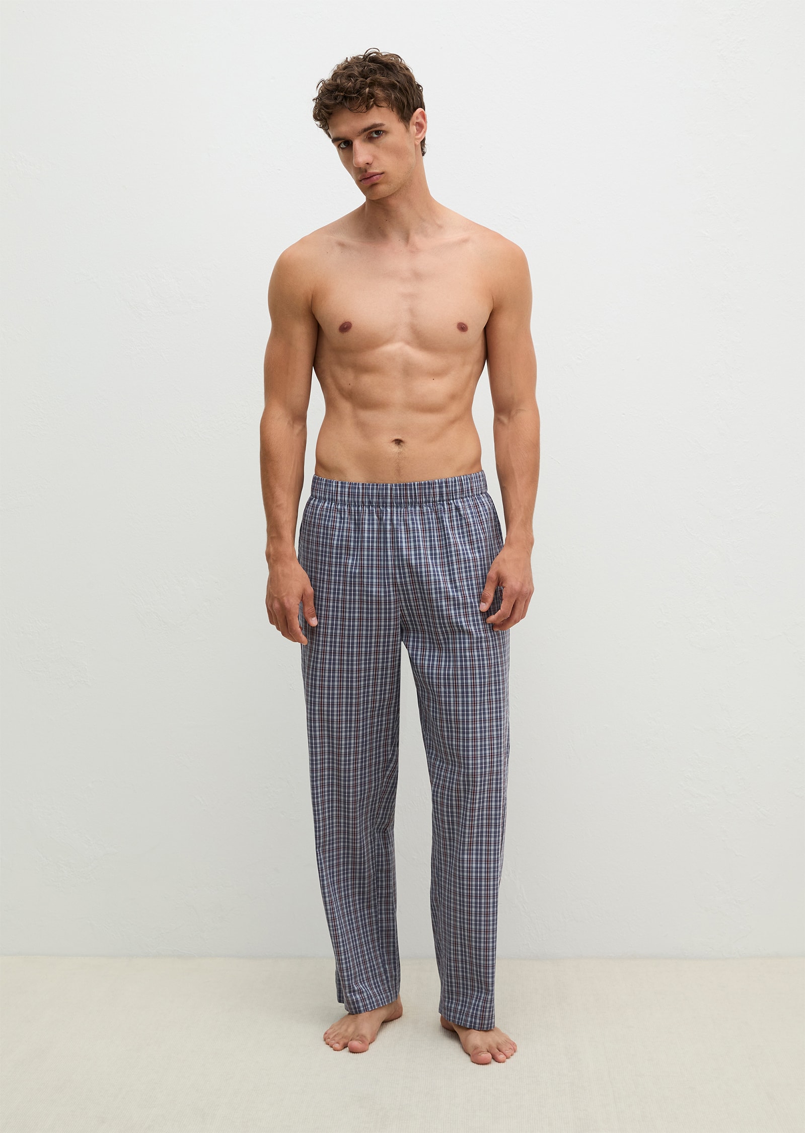 Marc O'Polo Loungehose  für Homewear, mit geradem Bein, aus gewebter Baumwolle