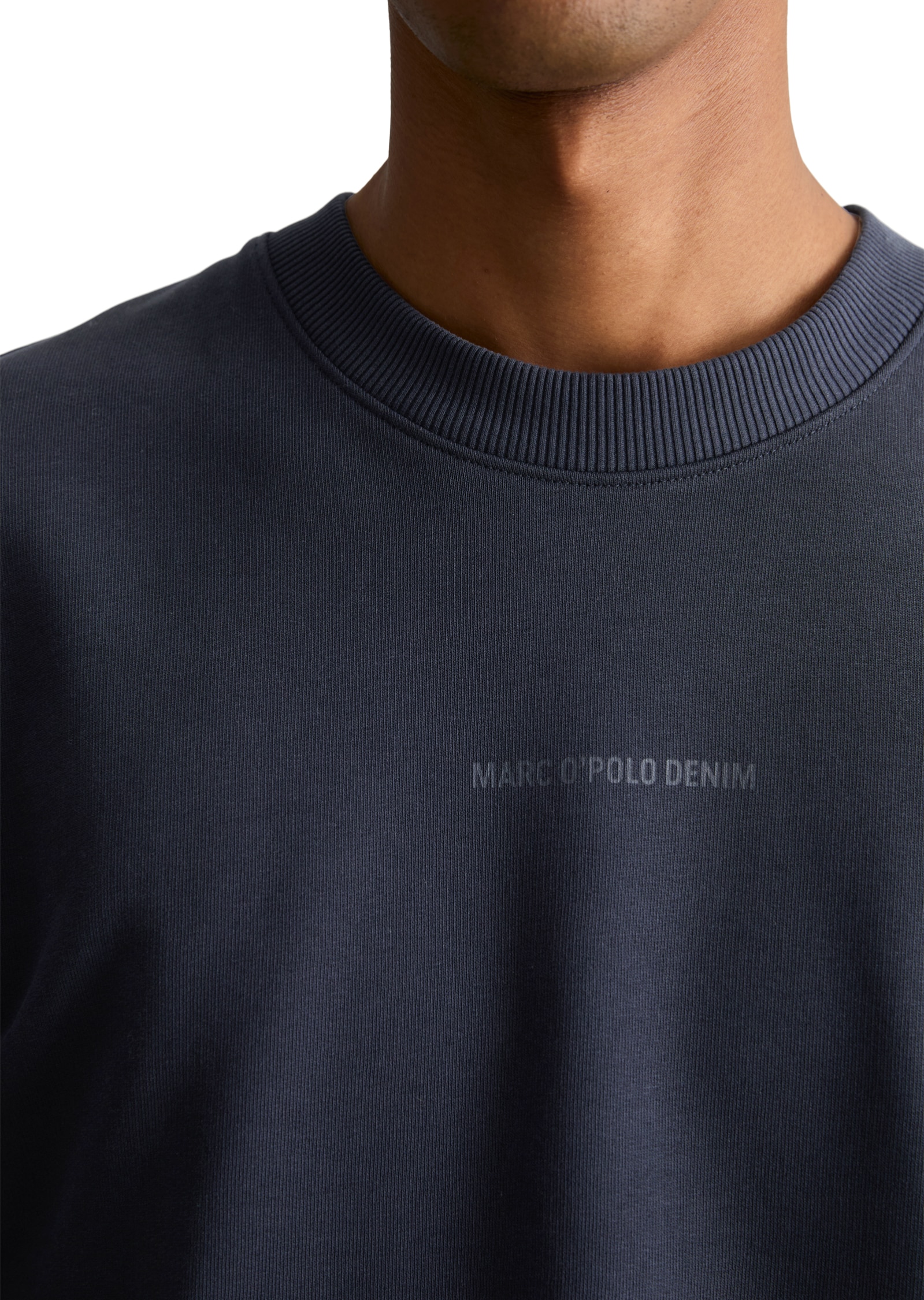 Marc O'Polo DENIM Sweatshirt , regular aus weichem Bio-Baumwoll-Sweat
