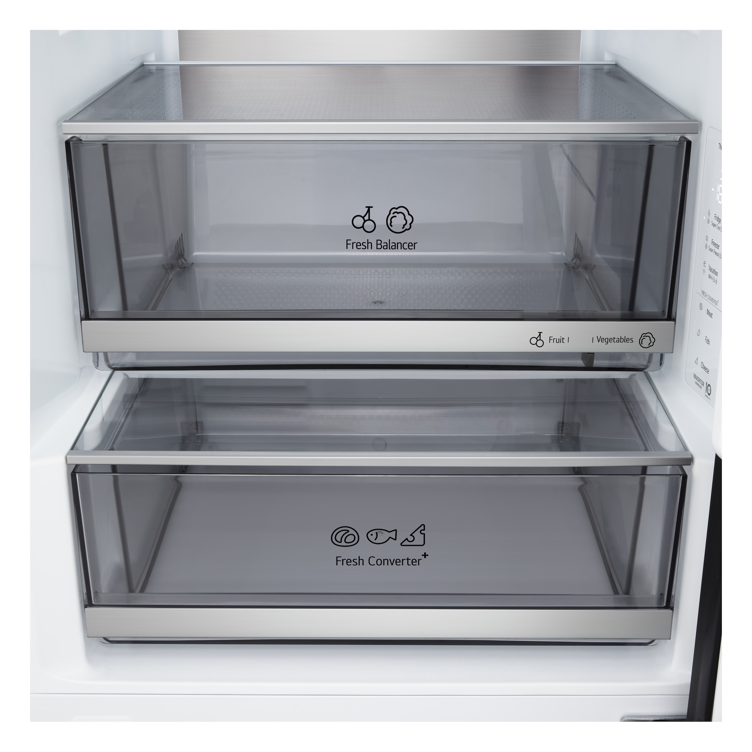 LG Kühl-/Gefrierkombination Serie 7 »GBBS726AEV« 203 cm hoch 59,7 cm breit Perfekter, passgenauer Einbau dank frontaler Luftzufuhr und Abluft