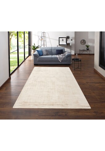 my home Teppich »Shirley«, rechteckig, Handweb Teppich, aus weicher Viskose,... kaufen