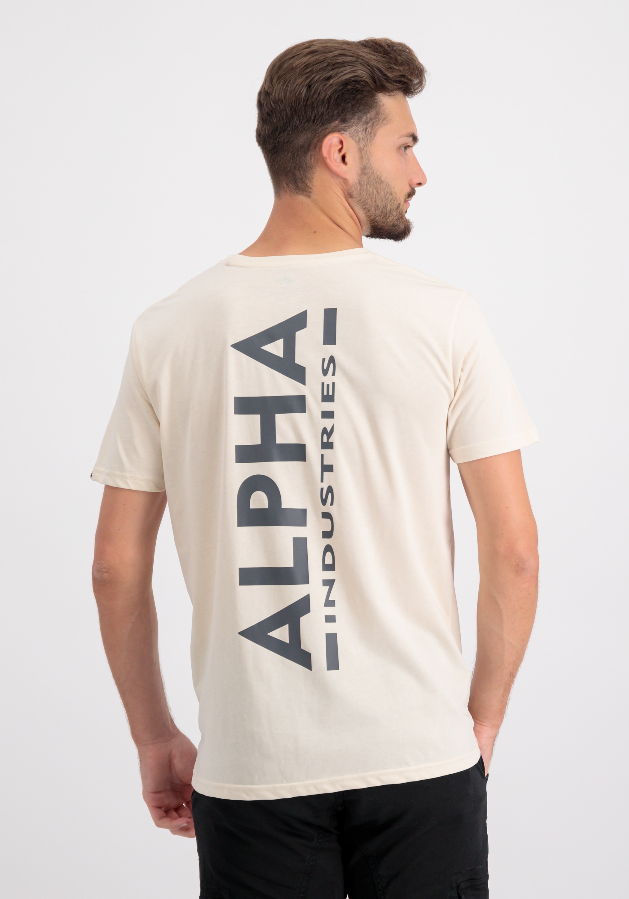Alpha Industries T-Shirt »Alpha Industries Men - T-Shirts Backprint T«